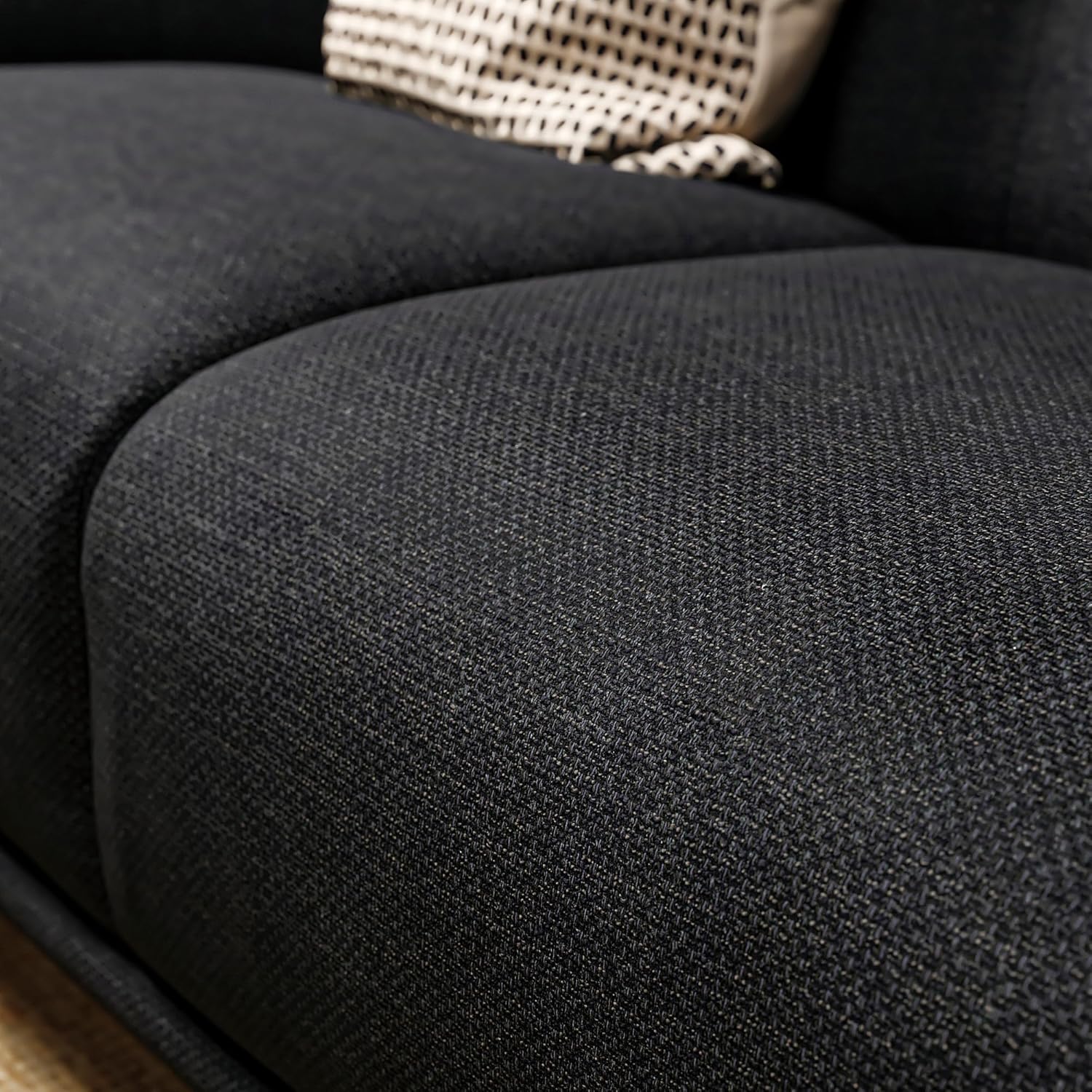 Ikea VISKAFORS 2-seat sofa, Lejde anthracite/birch · v2
