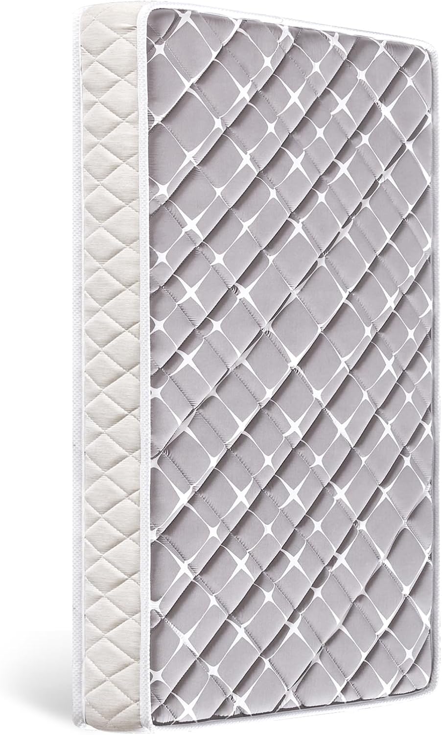 Doppelseitige Premium-Matratze für Babybetten und Kleinkinder — 52 x 27,6 x 12,7 cm — atmungsaktiv — fest, weich — passt für Standard-Babybetten und Kleinkinderbetten