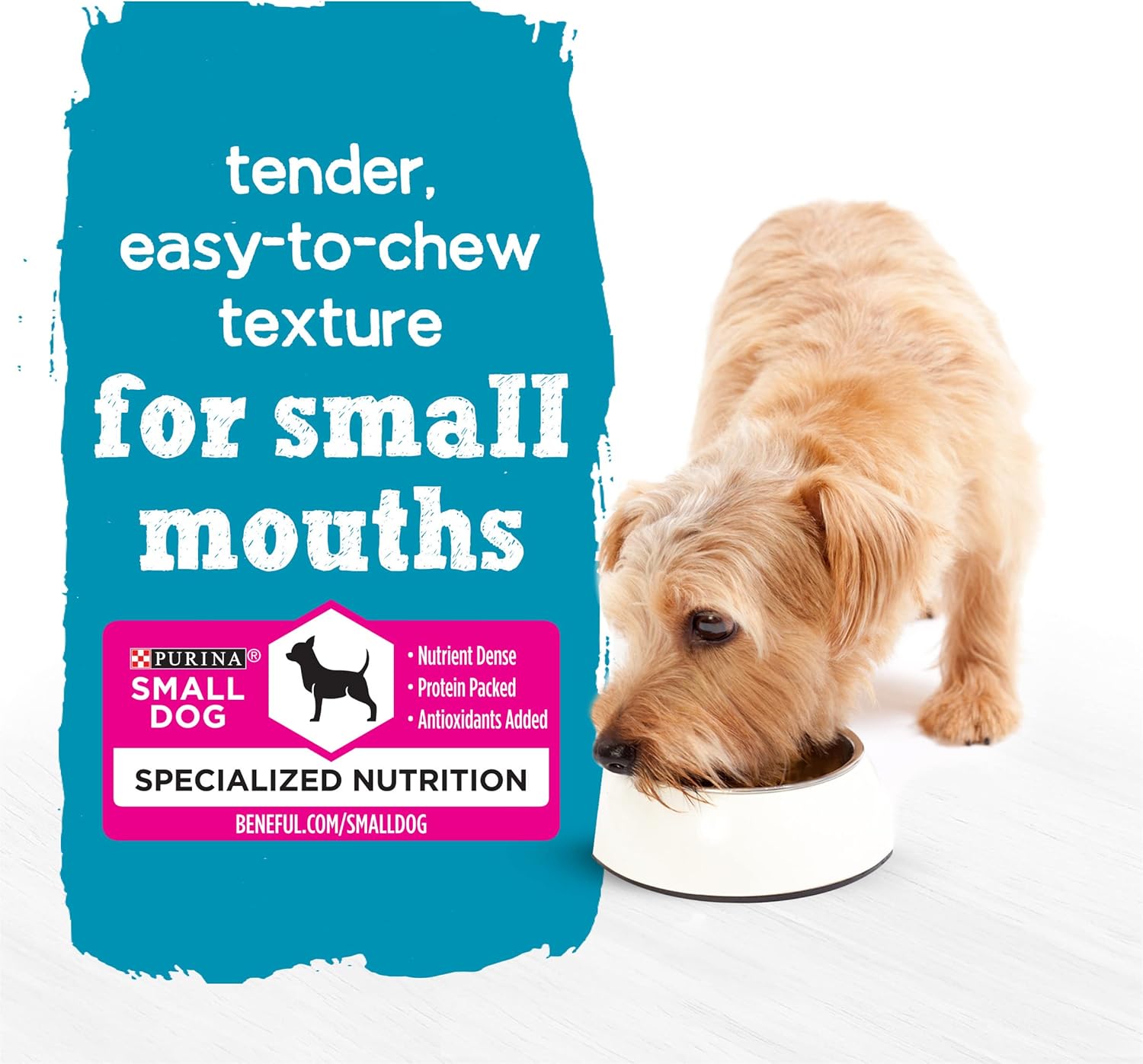 Paquete variado de alimento húmedo para perros Beneful IncrediBites con sabor a pollo y tocino natural y sabor a carne Porterhouse, paquete de 12, latas de 3.5 oz