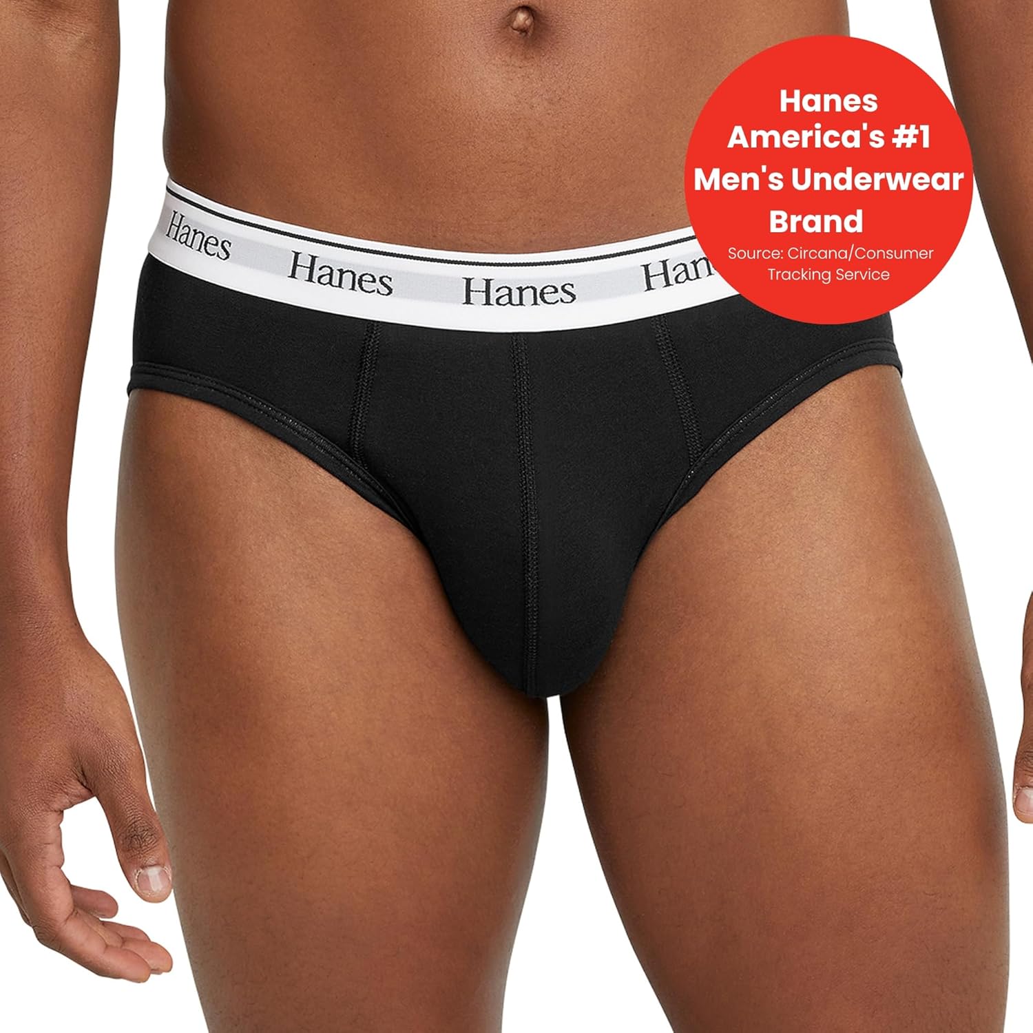 Pack de calzoncillos de algodón elástico Hanes Originals, ropa interior que absorbe la humedad para hombre, paquete de 3