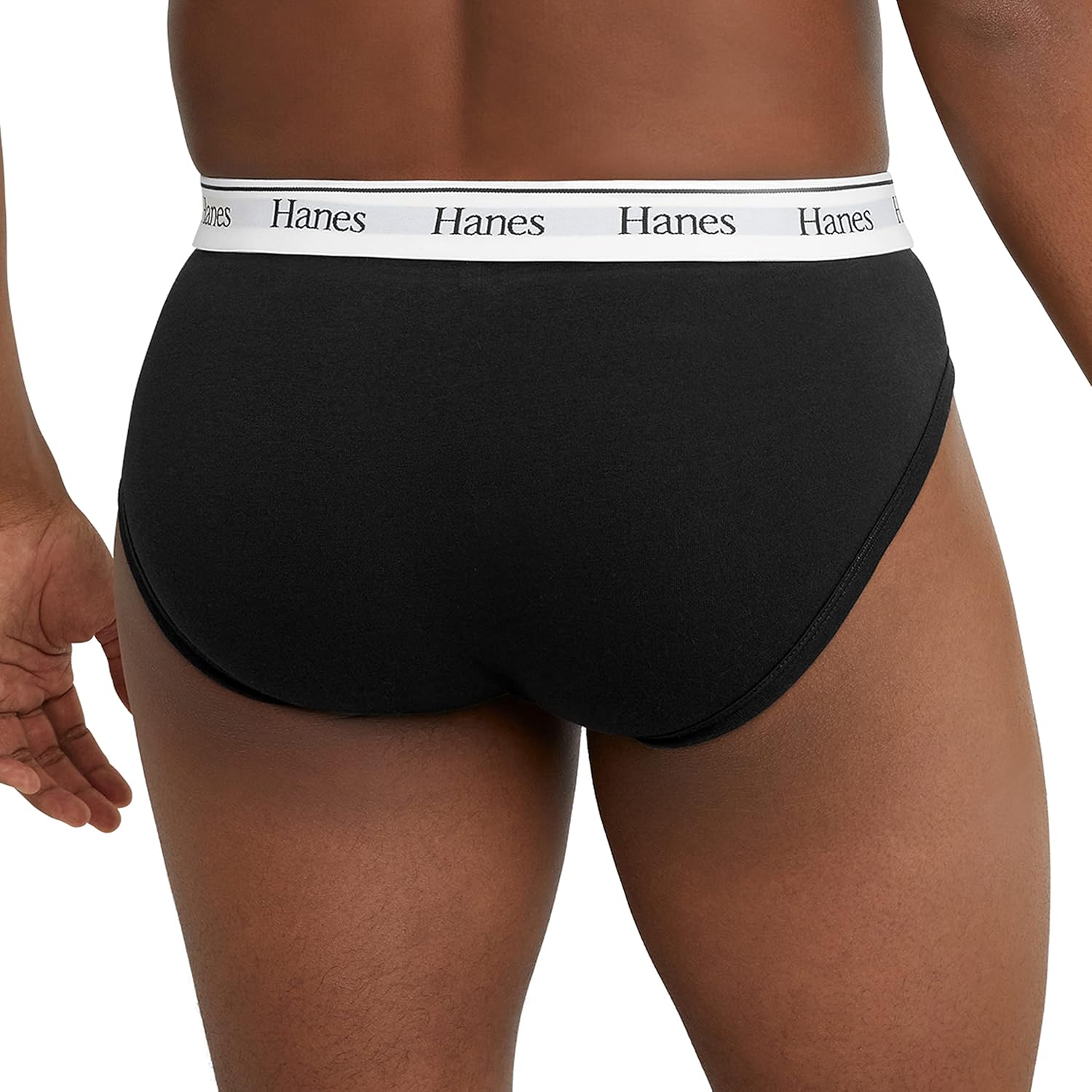 Pack de calzoncillos de algodón elástico Hanes Originals, ropa interior que absorbe la humedad para hombre, paquete de 3