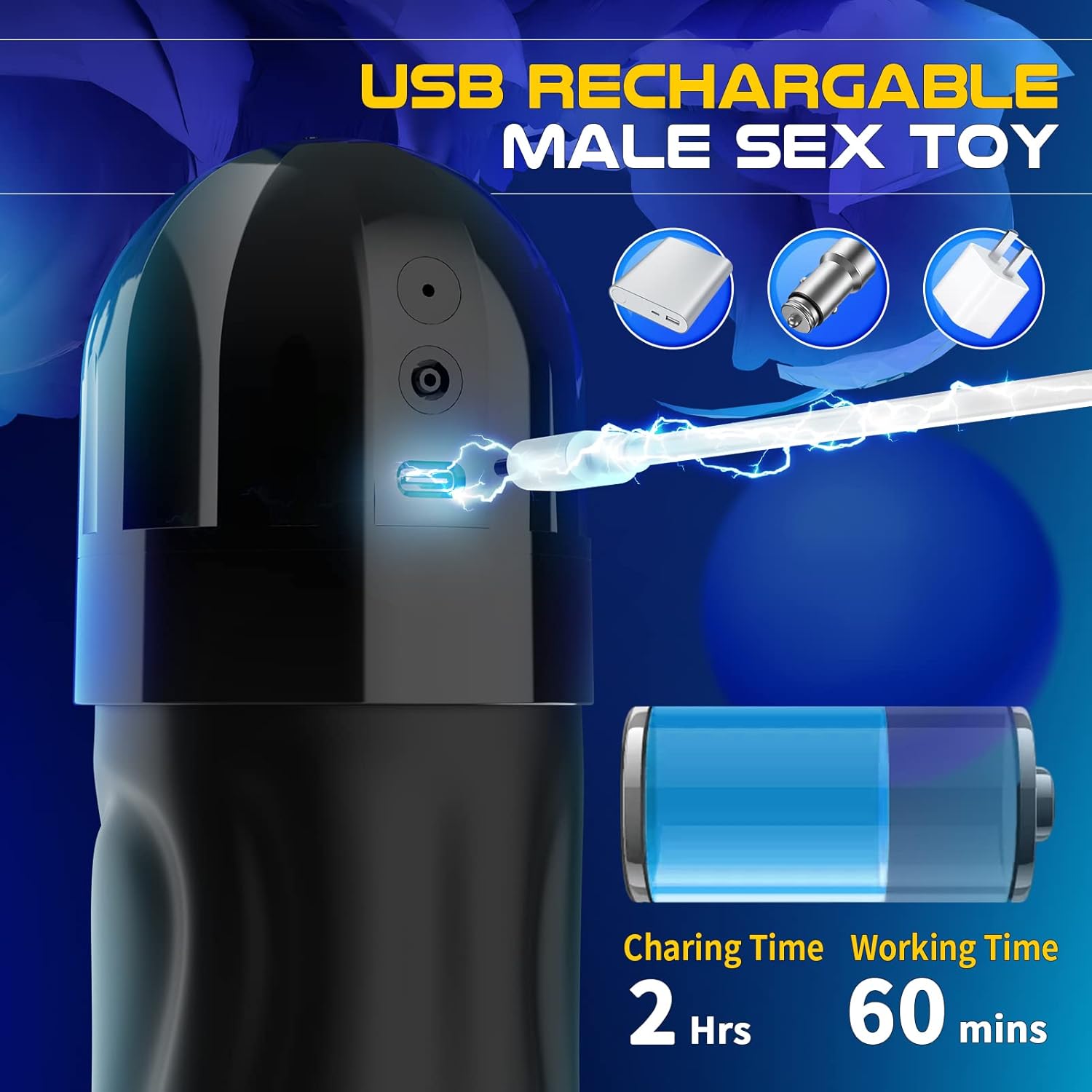 Male Adult Sex Toys for Men, Sucking Male Masturbator Penis Pump with 10 Vibration  5 Suction,Super Soft TPE Channel Automatic Vibrating Hands Free Male Masturbators Cup Men Sex Toy Machine · v2