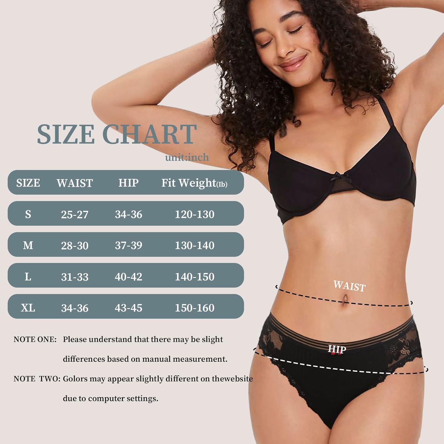 LEVAO Cotton Underwear Womens Bikini Panties Breathable Hipster Stretch Full Briefs Multipacks S-XL · v2