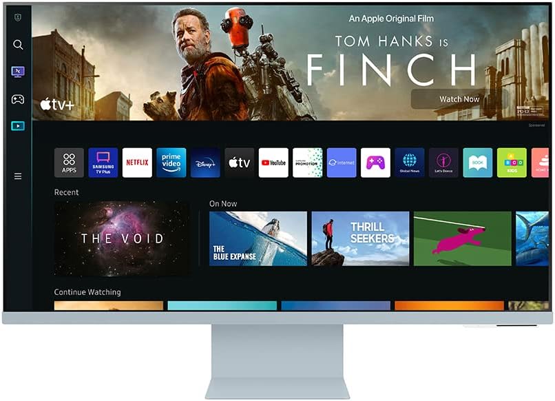SAMSUNG M8 Series 32-Inch 4K UHD Smart Monitor Streaming TV (Renewed) · v10