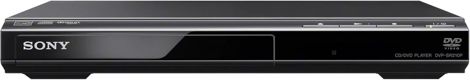 Sony DVPSR210P DVD Player  Sony STRDH590 5.2 Channel Surround Sound Home Theater Receiver: 4K HDR AV Receiver with Bluetooth,Black · v4