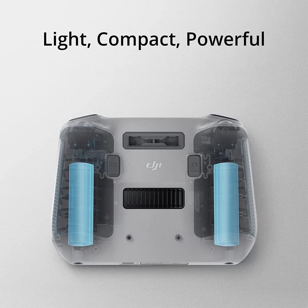 DJI CP.RC.00000005.01 RC Remote Controller for DJI Mini 3 Pro, Mavic 3 Series, Air 2S Drones, Gray Bundle with Lexar 64GB MicroSDXC Memory Card, Deco Gear Drone Landing Pad and 7 Hard EVA Case · v7