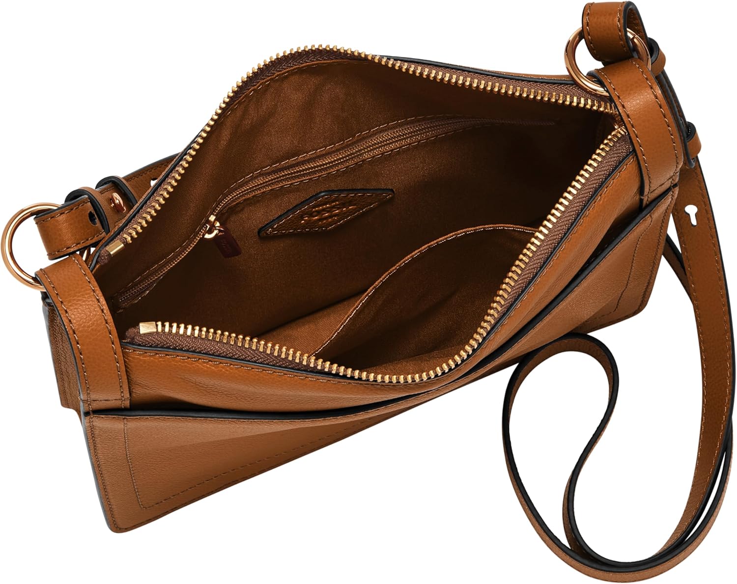 Fossil Womens Taryn Leather Crossbody Purse Handbag for Women · v4