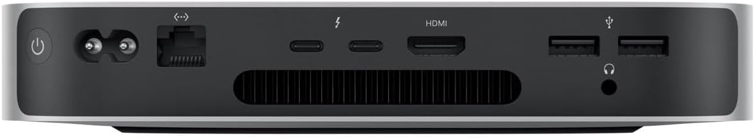 Computer desktop Apple Mac Mini, chip M2 Pro con CPU a 10 core e GPU a 16 core, 16 GB di memoria, SSD da 1 TB, 10 Gigabit Ethernet, inizio 2023