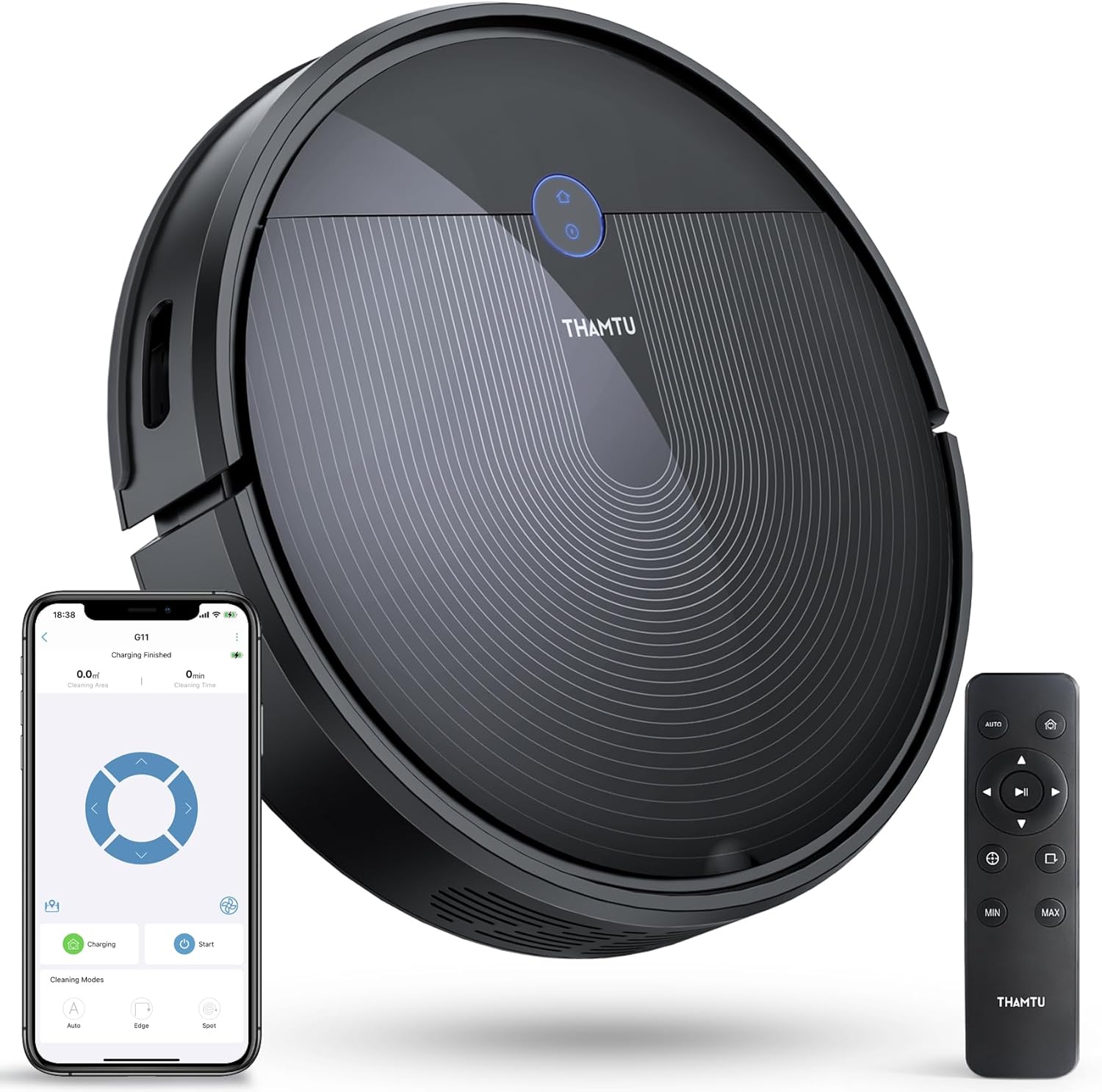 G11 Max Robotic Vacuum Cleaner with Smart Dynamic Navigation, 2500Pa Suction Powerful Robot Vacuums, APP Control for Pet Hair, Hard Floor and Medium-Pile Carpet · v2