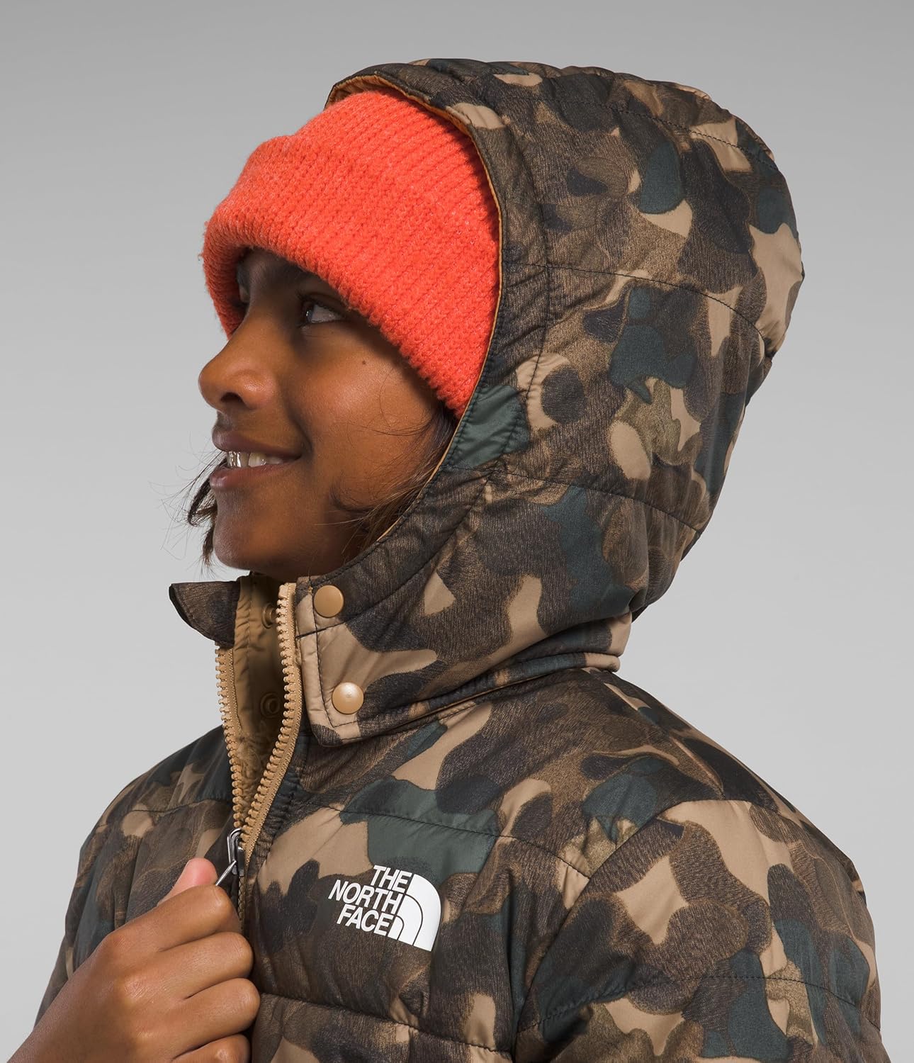 THE NORTH FACE Boys Reversible Mt Chimbo Full Zip Hooded Jacket (Little Kids/Big Kids)