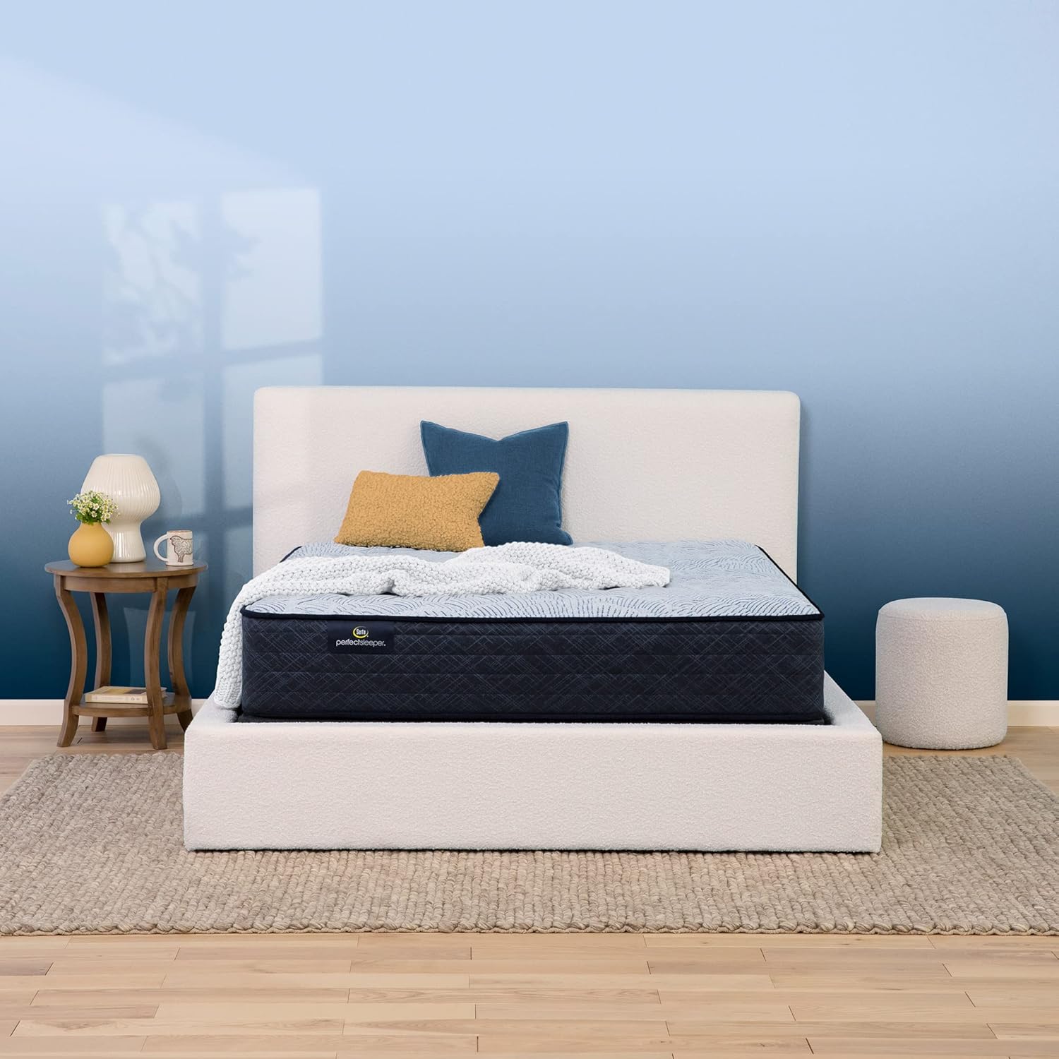 Serta Perfect Sleeper Enhanced 12 Queen Mattress - Firm, Cooling Gel Memory Foam, Pocket Innersprings for Motion Isolation, Edge Support, CertiPUR-US Certified - Nurture Night · v2