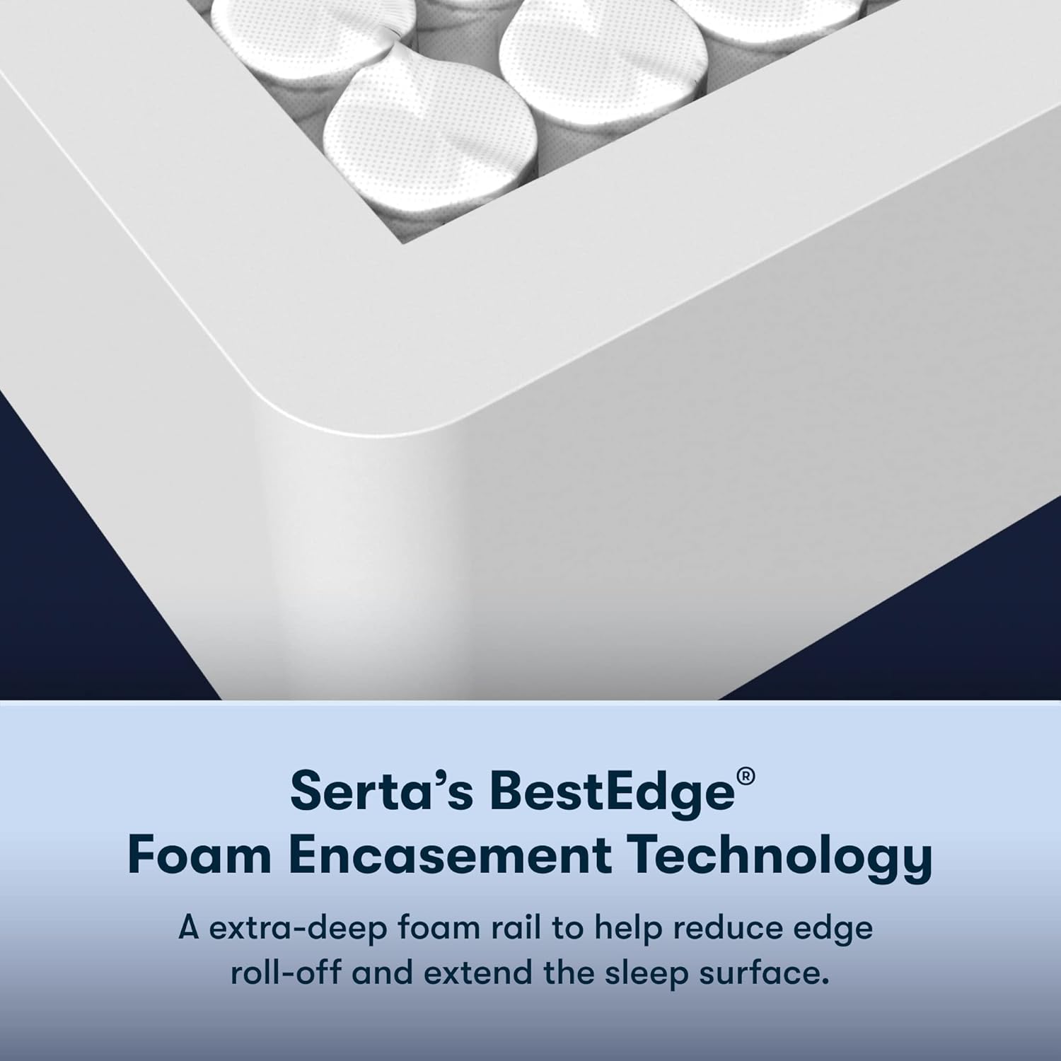 Serta Perfect Sleeper Enhanced 12 Queen Mattress - Firm, Cooling Gel Memory Foam, Pocket Innersprings for Motion Isolation, Edge Support, CertiPUR-US Certified - Nurture Night · v2