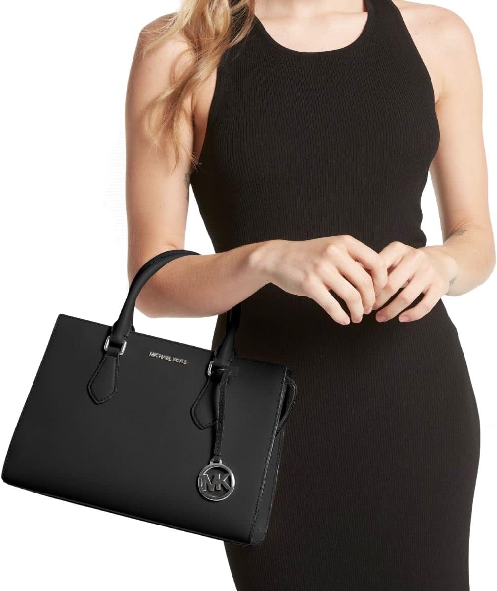 Michael Kors handbag for women Sheila satchel medium, Black · v2