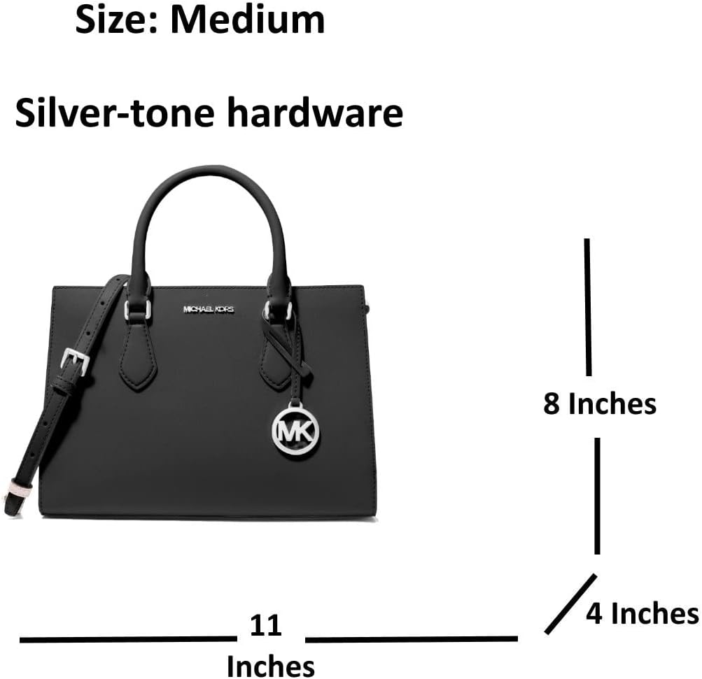 Michael Kors handbag for women Sheila satchel medium, Black · v2