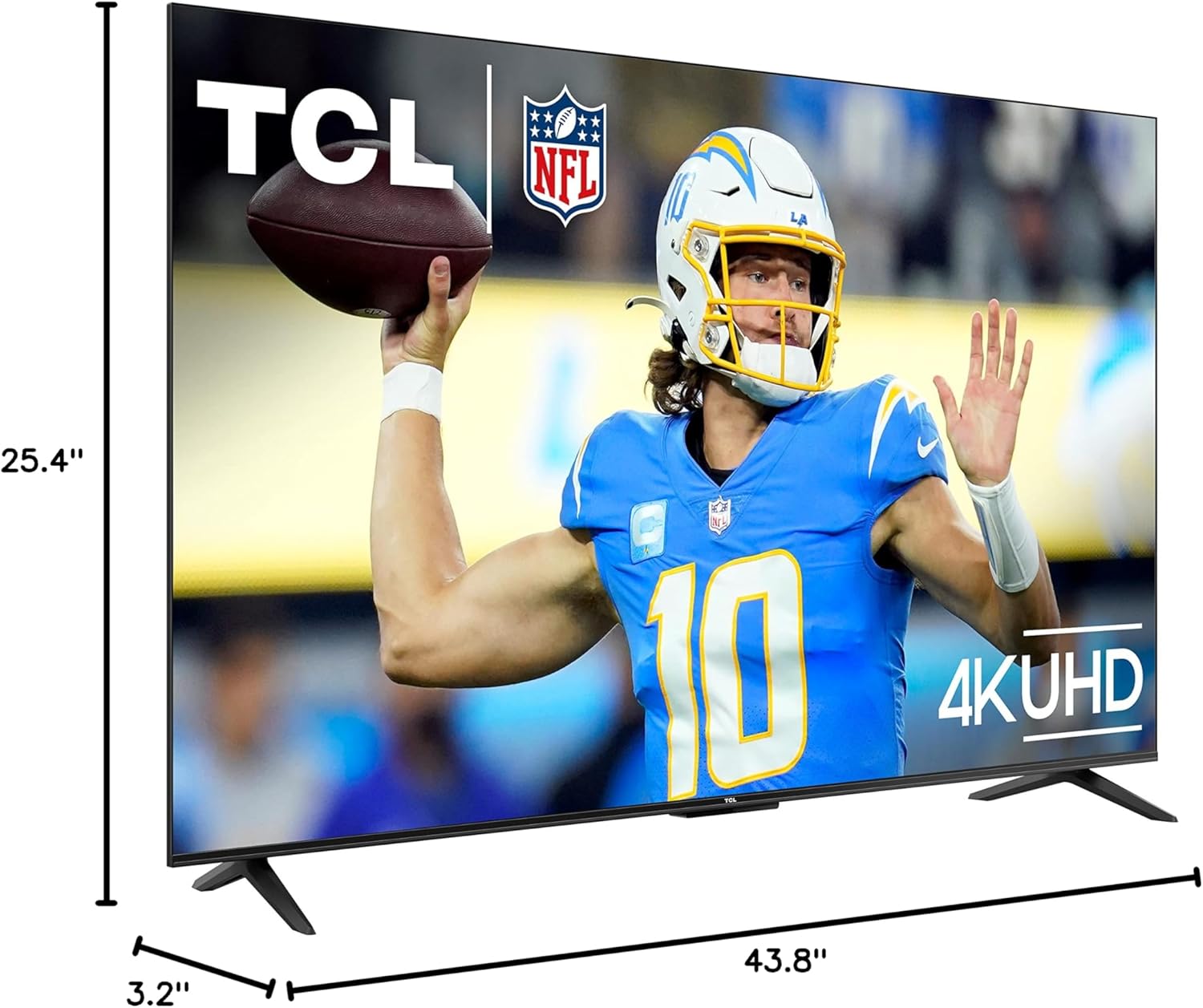 TCL 50-Inch Class S4 4K LED Smart TV with Google (50S450G, 2023 Model), Dolby Vision, HDR Pro, Atmos, Assistant Built-in Voice Remote, Works Alexa, Streaming UHD Television · v2
