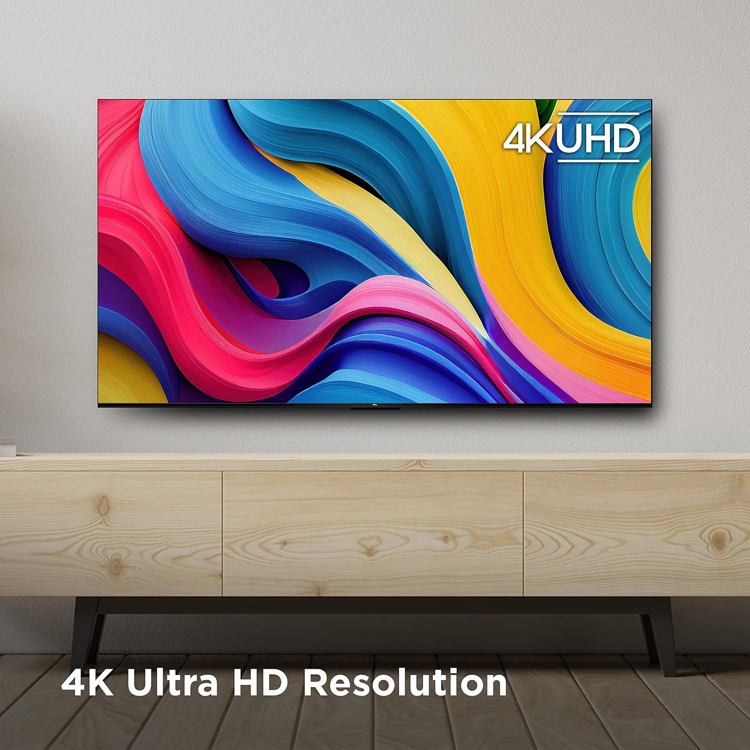 TCL 50-Inch Class S4 4K LED Smart TV with Google (50S450G, 2023 Model), Dolby Vision, HDR Pro, Atmos, Assistant Built-in Voice Remote, Works Alexa, Streaming UHD Television · v2