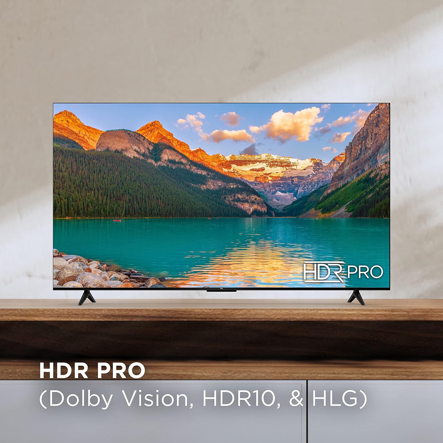 TCL 50-Inch Class S4 4K LED Smart TV with Google (50S450G, 2023 Model), Dolby Vision, HDR Pro, Atmos, Assistant Built-in Voice Remote, Works Alexa, Streaming UHD Television · v2