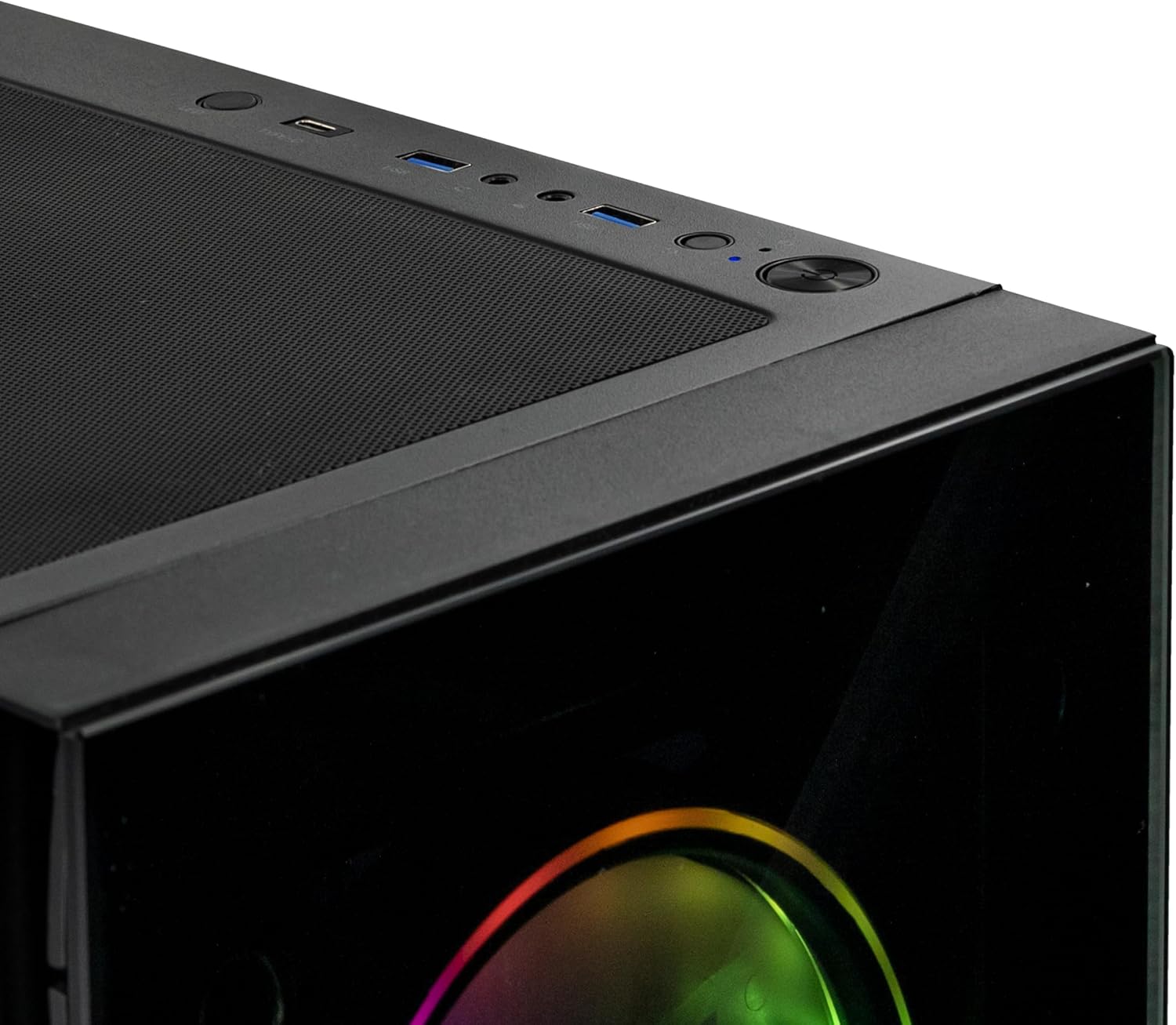 YEYIAN Yari II Gaming PC Desktop - GeForce RTX 4070 Graphics, 13th Gen Intel Core i7 13700F, 16GB DDR4 3200MHz Computer, 1TB NVMe SSD, Liquid Cooled, Windows 11 Home OS, Wi-Fi  Bluetooth · v2