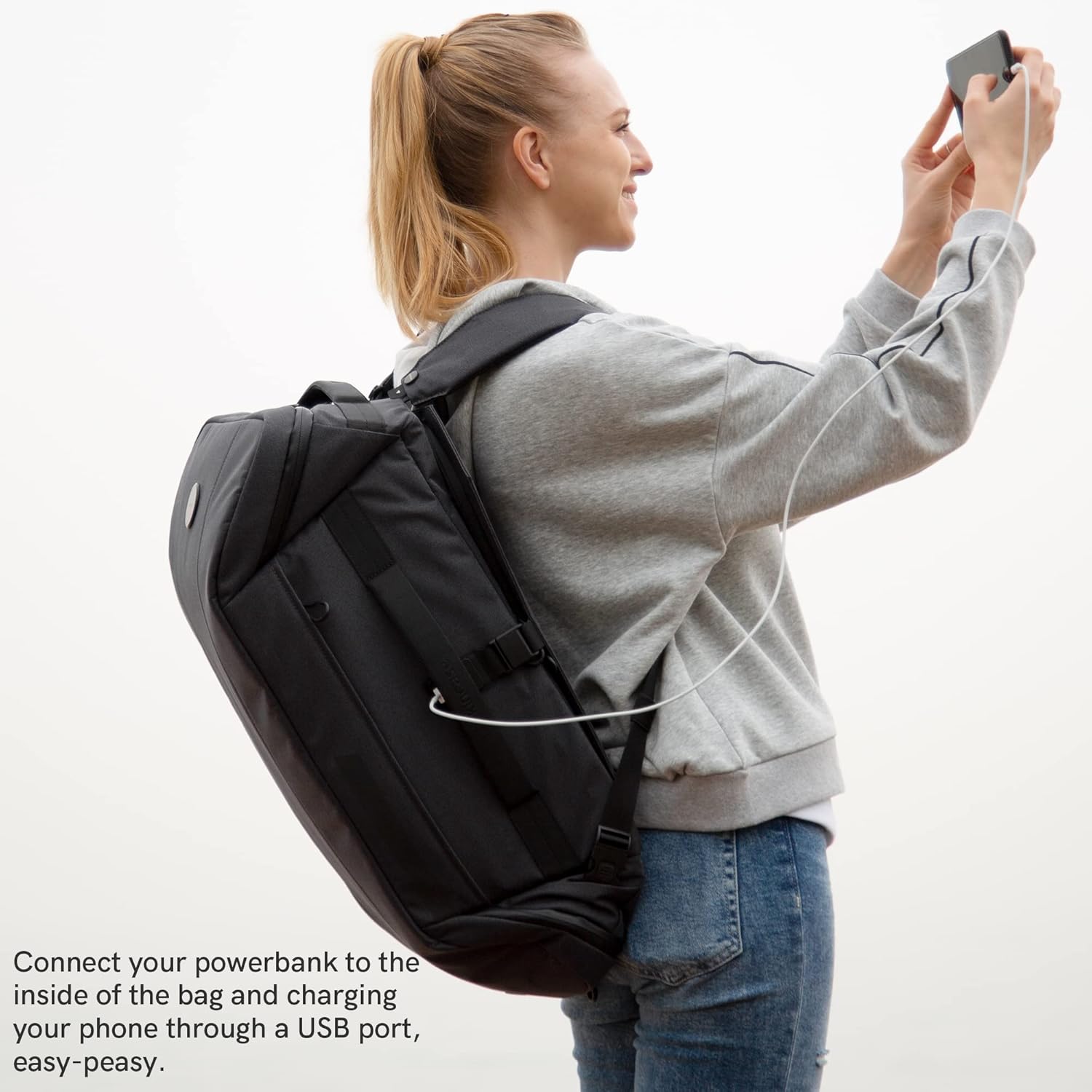 KORIN ClickPackPro Anti theft Laptop Backpack Waterproof Travel Daypack with USB Charging Port TSA Lock … · v2