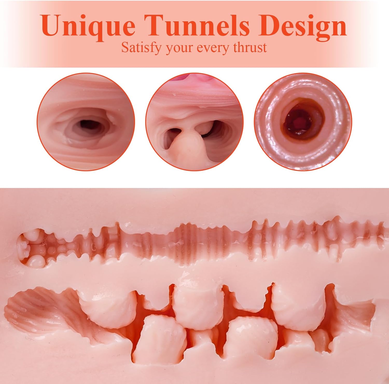 TANTALY 5,5 LB Sexpuppe Männliche Sexpuppen Einstiegs-Arschtaschen-Pussy Sexspielzeug für Erwachsene für Männer, Realistischer weiblicher Torso für Erwachsene, Mini-Hinternstreicheln mit enger vaginaler, analer Hüfte, männlicher Masturbator Brandi Fair