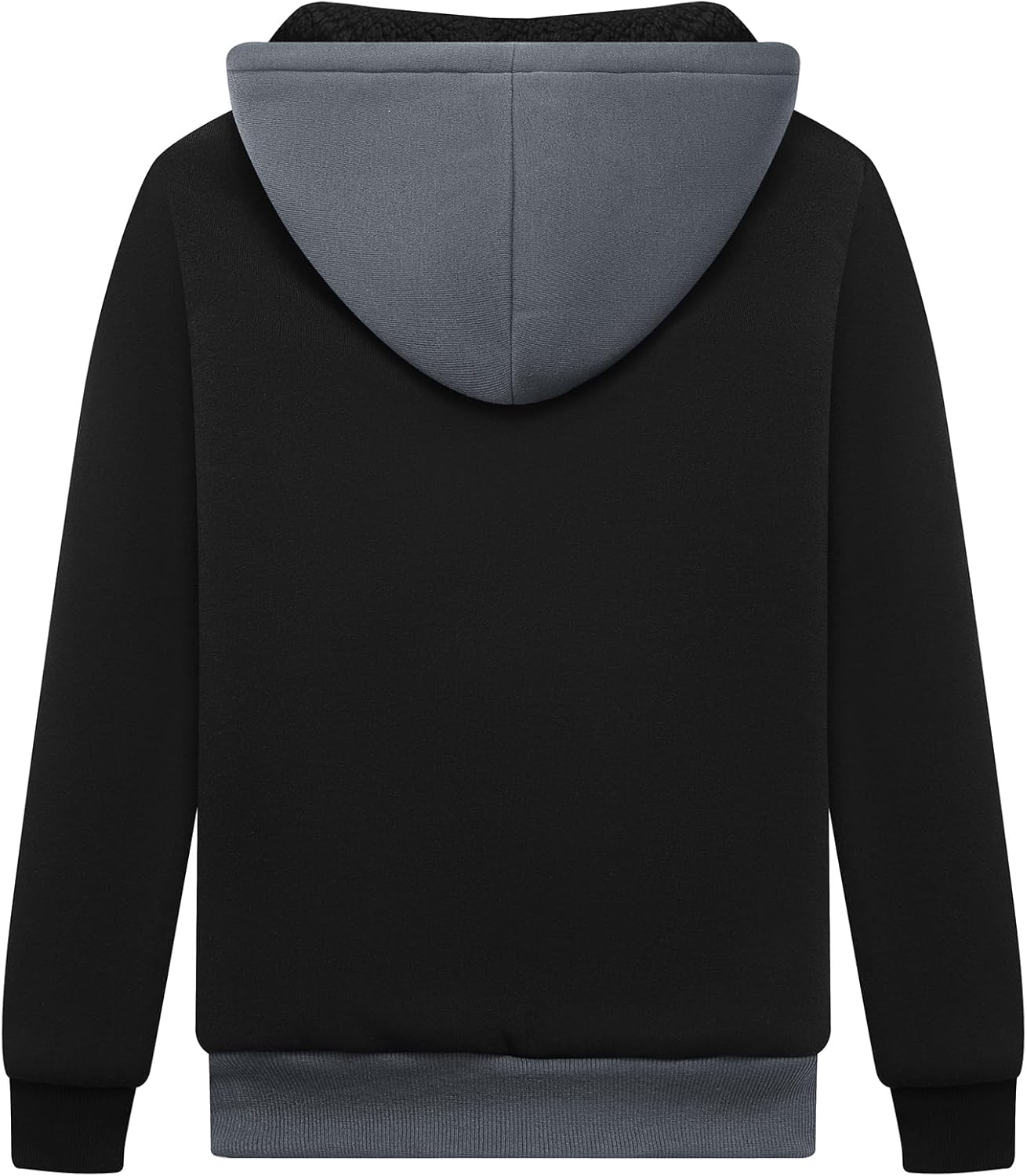 SWISSWELL Boy Jacket Fleece Lined Hoodie Long Sleeve Zip up Soft Warm Sweatshirt Outerwear for Kids