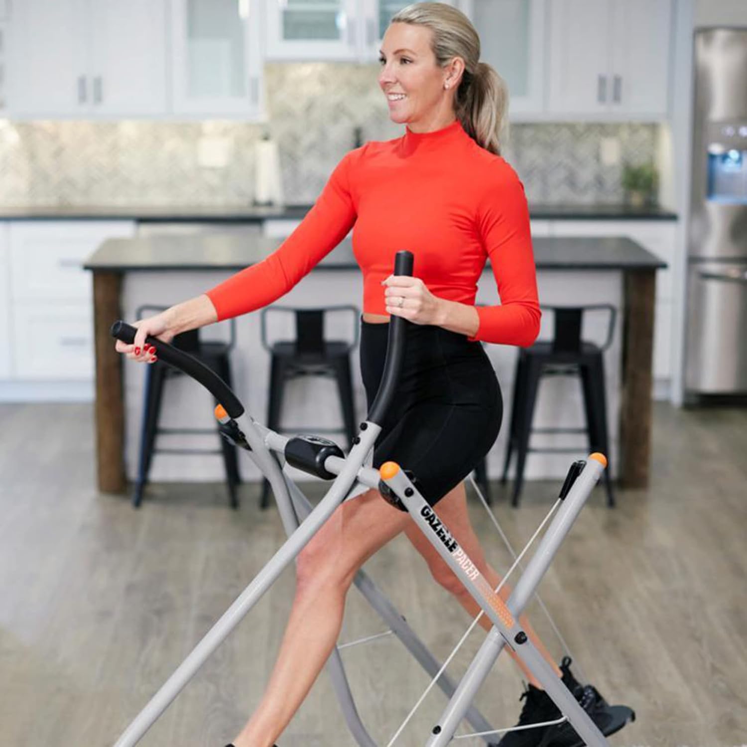 Gazelle Tony Little Total Body Fitness Workout Exercise Elliptical Glider Supports 250-300lbs with Low-Impact Design for Home Gym · v8