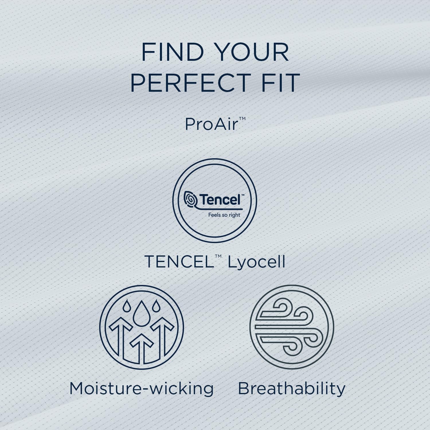TEMPUR ProAir Sheet Set Cool Gray - Queen · v2