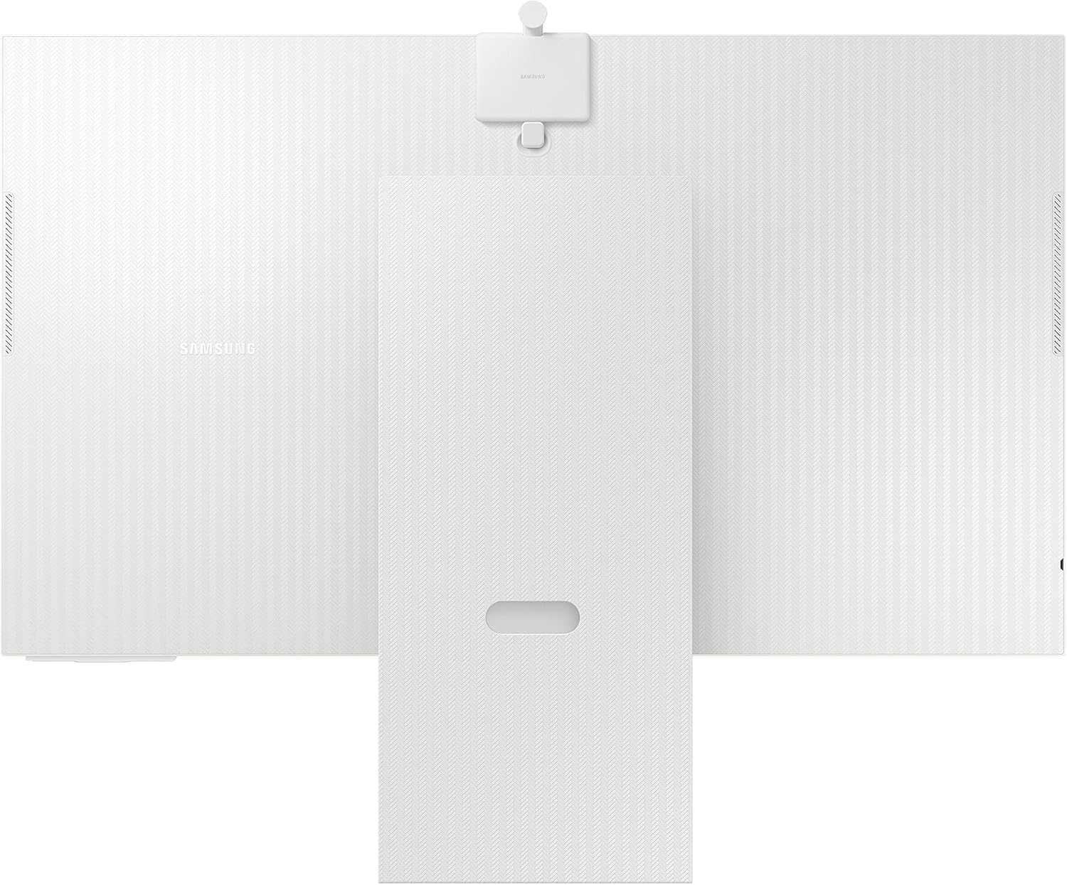SAMSUNG 27 M80C UHD HDR-Smart-Computerbildschirm mit Streaming-TV, inklusive Slimfit-Kamera, kabelloser PC-Fernzugriff, integriertes Alexa (LS27CM801UNXZA), Warmweiß