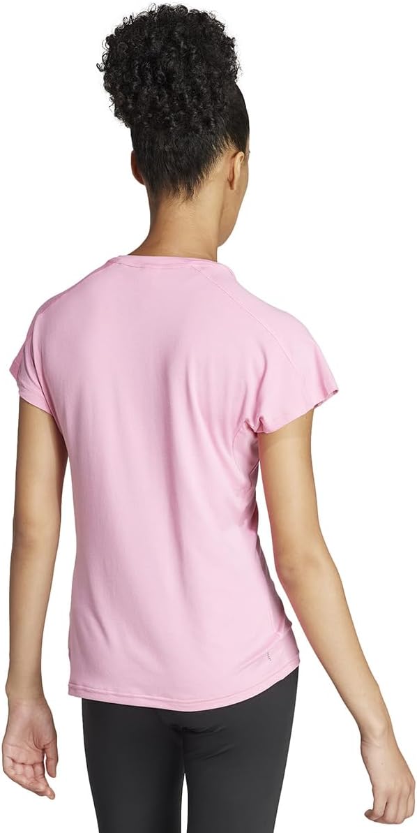 adidas Womens Train Essentials Minimal Branding V-Neck T-Shirt · v3