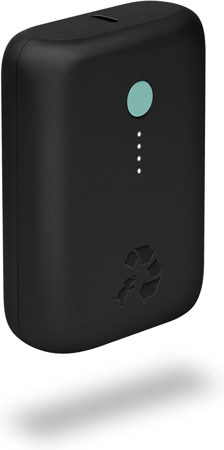 Nimble Champ 5K Portable Charger, 15W USB-C Fast Charging Power Bank Compatible with iPhone, iPad, Android and More, Made from Recycled Plastic · v3