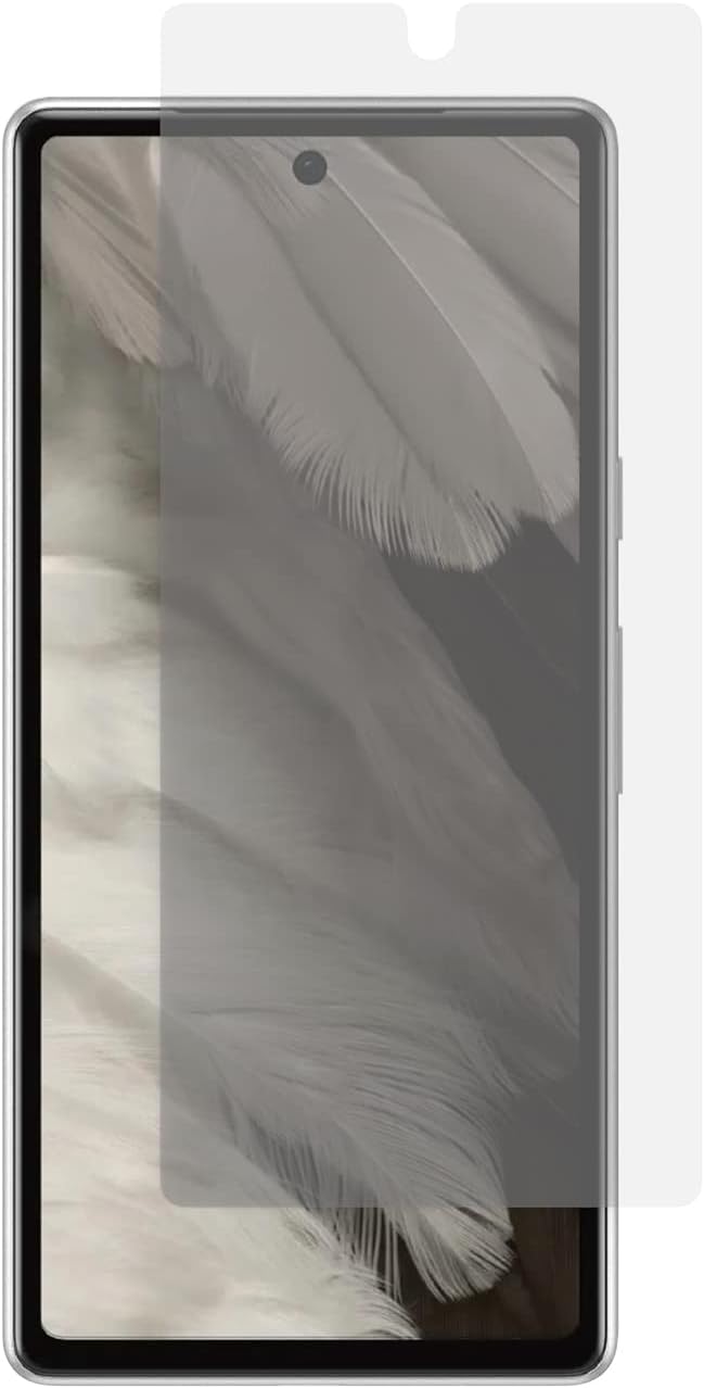 Protecteur d'écran en verre trempé GoTo pour téléphone portable Google Pixel 7a, protection contre les fissures et les rayures avec plateau d'installation facile pour une application sans bulles, compatible avec les étuis