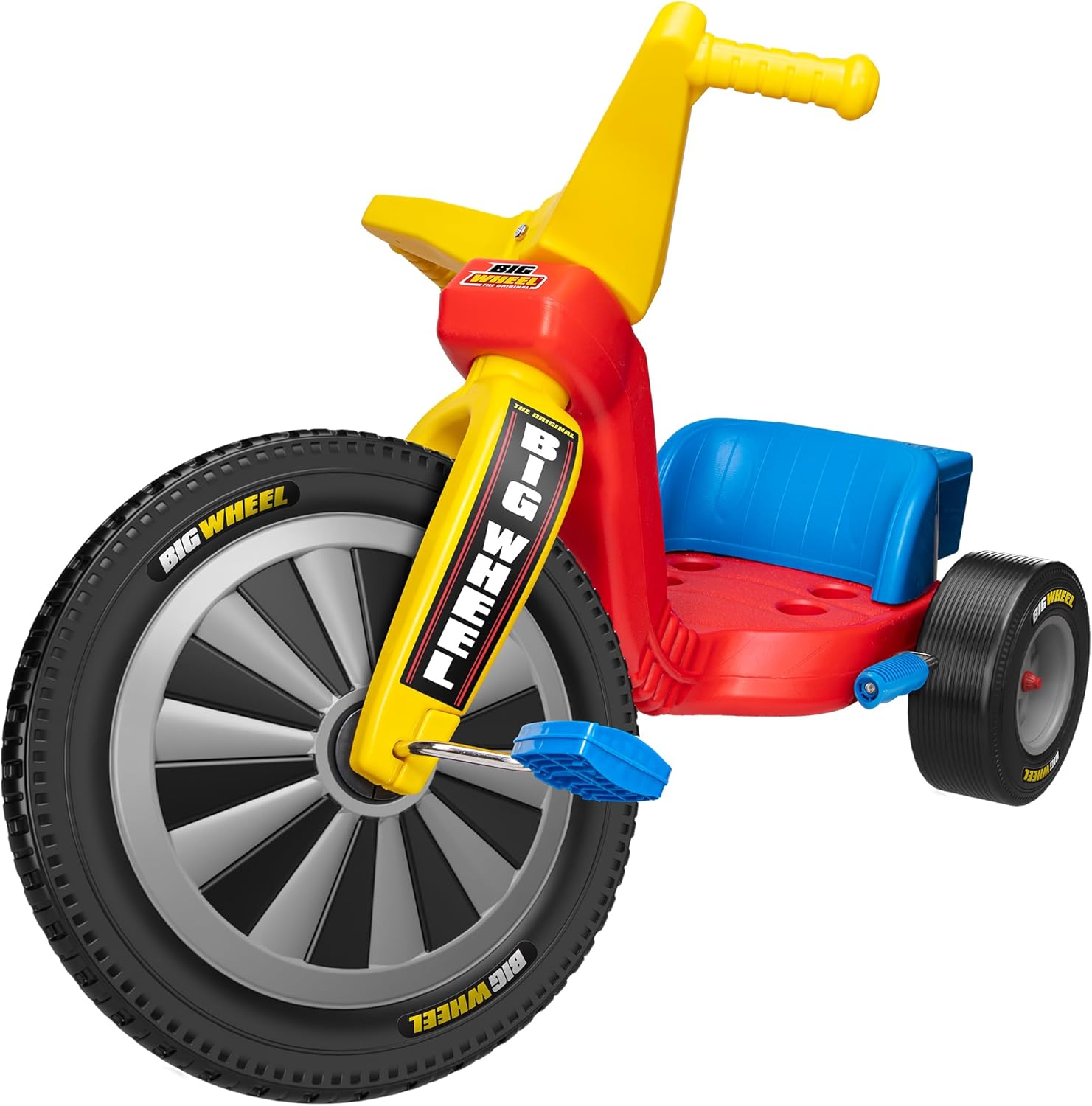 Schylling Big Wheel Big Spin - BW16BS - Low-Riding Tricycle with Adjustable Seat for Growing Child up to 70 lbs. - Original Classic Bike - Ages 3 and Up · v8