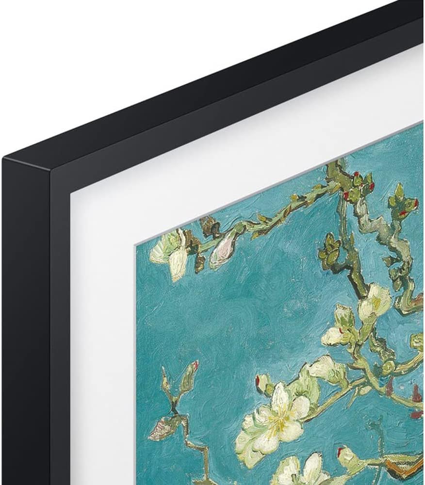 مجموعة تلفزيون سامسونج QN32LS03CB الذكي مقاس 32 بوصة The Frame QLED HDR 4K مع حزمة حماية معززة لمدة عامين (طراز 2023)