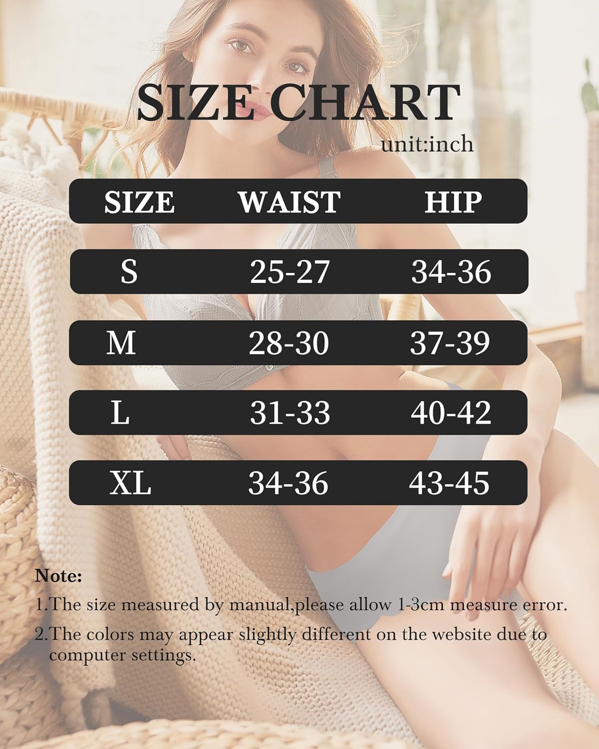 Celana Dalam Wanita LEVAO Seamless Tanpa Tali Bikini Sutra Es Tanpa Tali Bernapas Hipster Sisi Bergelombang Celana Dalam Tak Terlihat 7 Paket S-XL