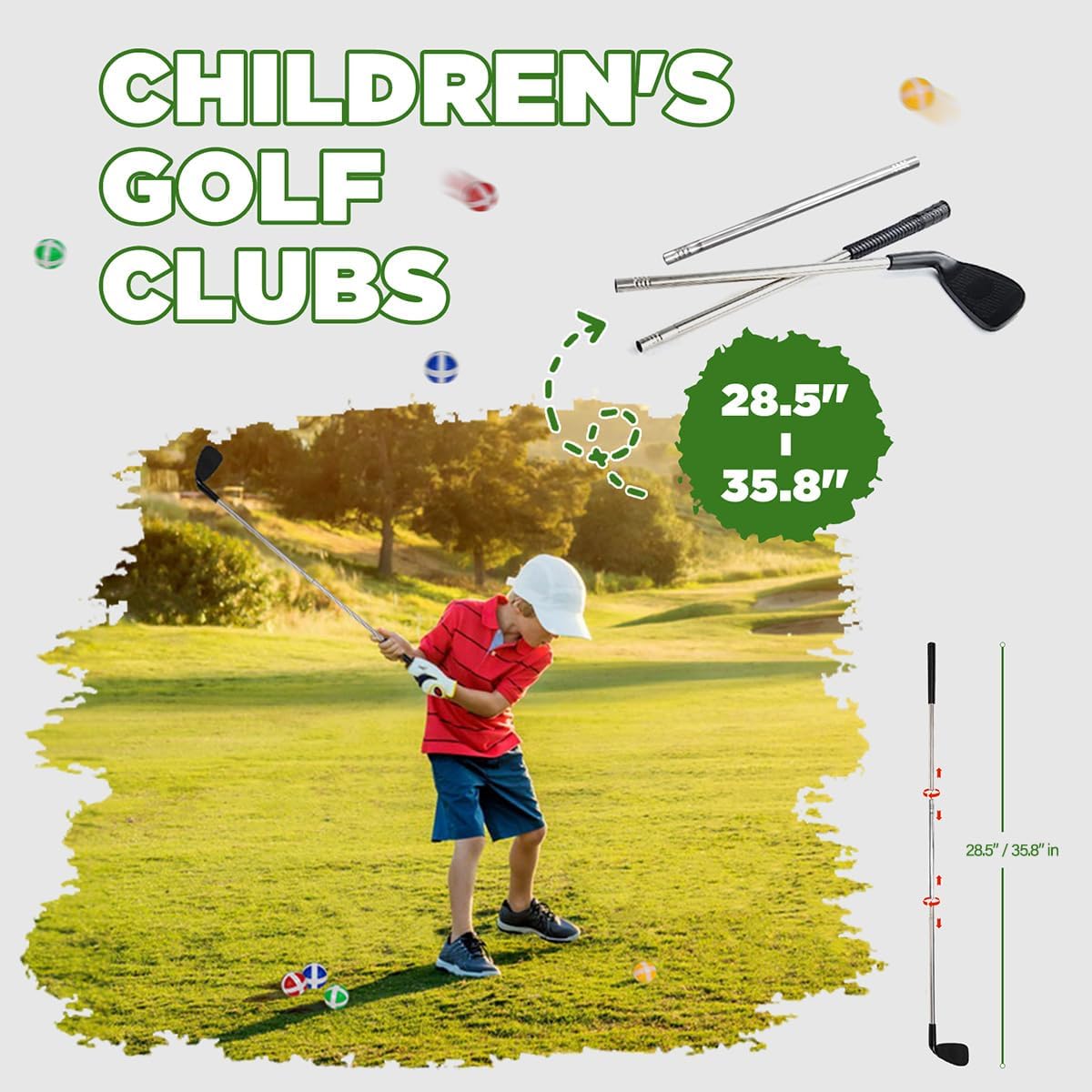 FBSPORT Golf Chipping Game with Sticky Balls and Darts, Chipping Golf  Dart Practice Mats Indoor Outdoor Games, Golf Game Set for Children Over 3 Years Old and Adults (includes Golf Club) · v3
