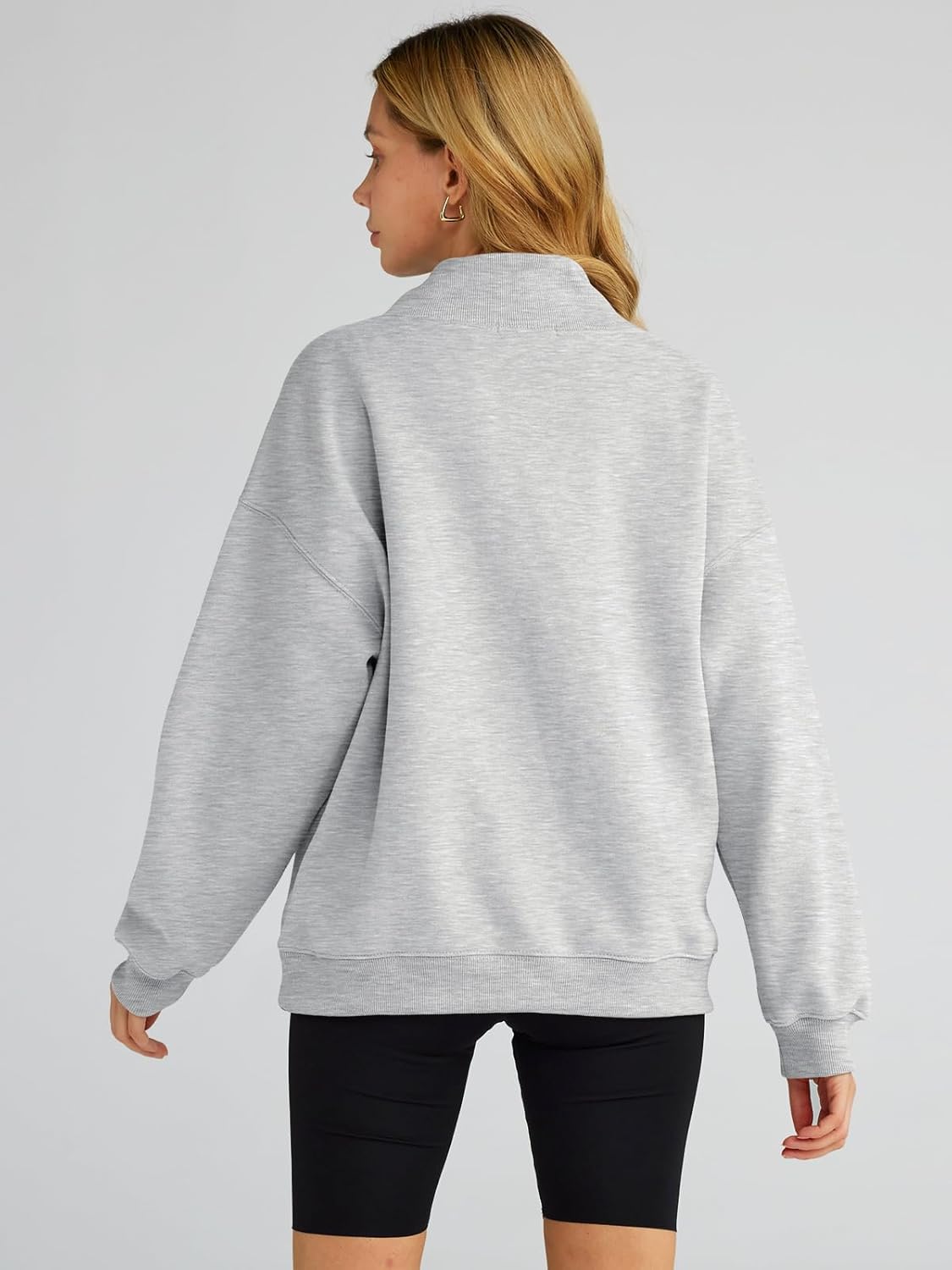 Trendige Queen Damen-Sweatshirts in Übergröße, Rollkragenpullover, langärmlige Kapuzenpullis, Tops, Herbst-Outfits, 2024, Kleidung