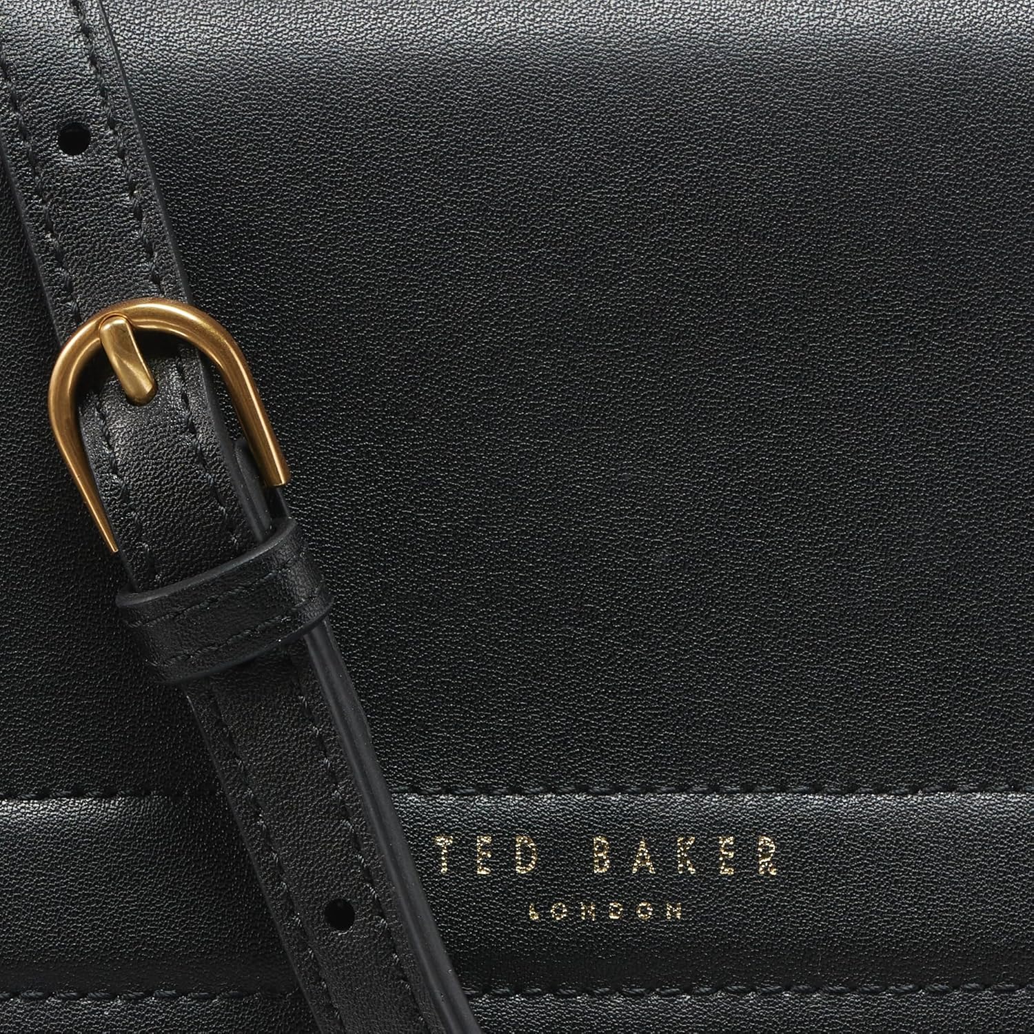Ted Baker London KAHNISA-Studded Edge Leather Purse, Black · v5