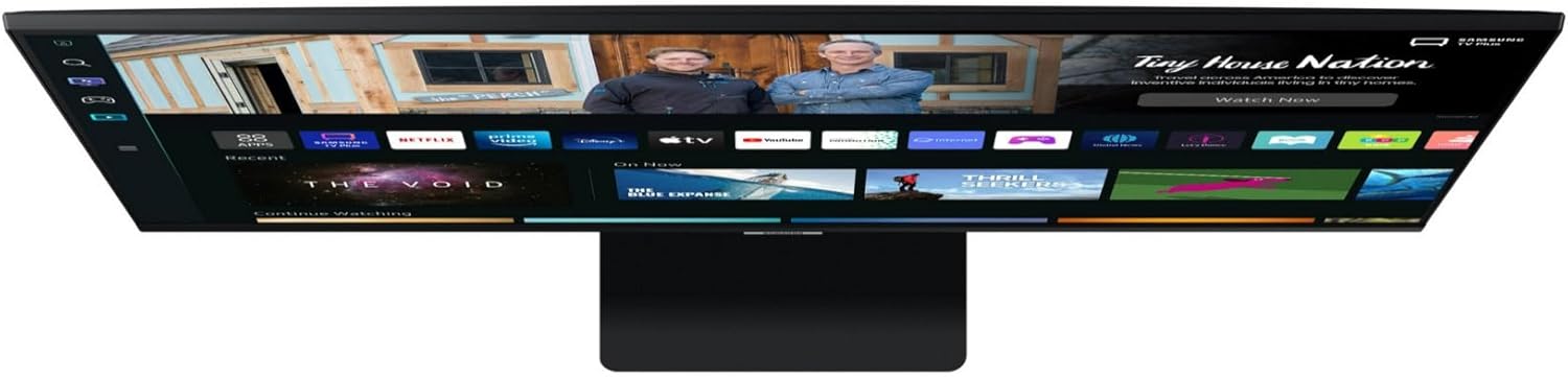 SAMSUNG 32-inch smart-monitor uit de M50B-serie met een resolutie van 1920 x 1080 en streaming-tv met mobiele connectiviteit (vernieuwd)