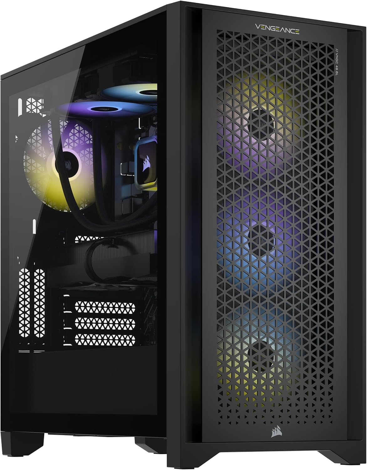 Corsair Vengeance i7400 Series Gaming PC - Liquid Cooled Intel® Core™ i9 12900K CPU - NVIDIA® GeForce RTX™ RTX 4090 GPU - 2TB M.2 SSD - 64GB Vengeance RGB DDR5 Memory - Black · v6