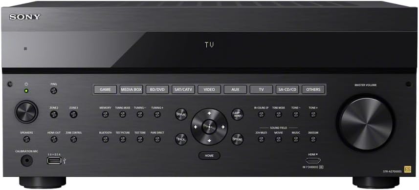 Sony STRAZ7000ES Premium ES 13.2 CH 8K A/V Receiver · v3