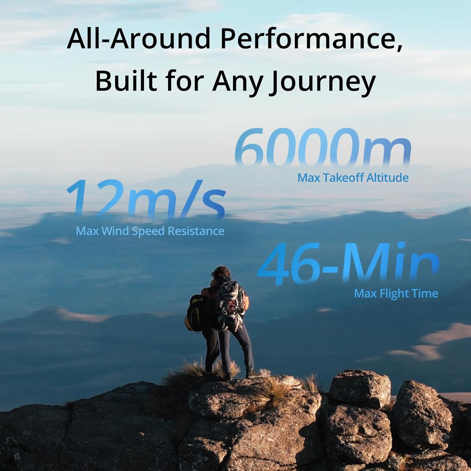 DJI Air 3 Fly More Combo พร้อมรีโมตคอนโทรล RC-N2 โดรนพร้อมกล้อง 4K กล้องหลักคู่ แบตเตอรี่ 3 ก้อนสำหรับระยะเวลาบินที่ยาวนาน รูปถ่าย 48MP โดรนกล้องสำหรับผู้ใหญ่ เข้ากันได้กับ FAA Remote ID