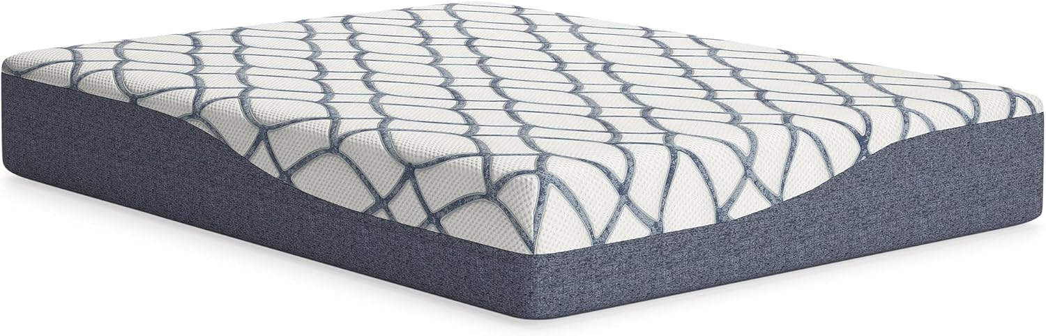 Signature Design by Ashley 12 Inch Chime Elite 2.0 Plush Green Tea Memory Foam Mattress for Cool Sleep and Pressure Relief, King · v2