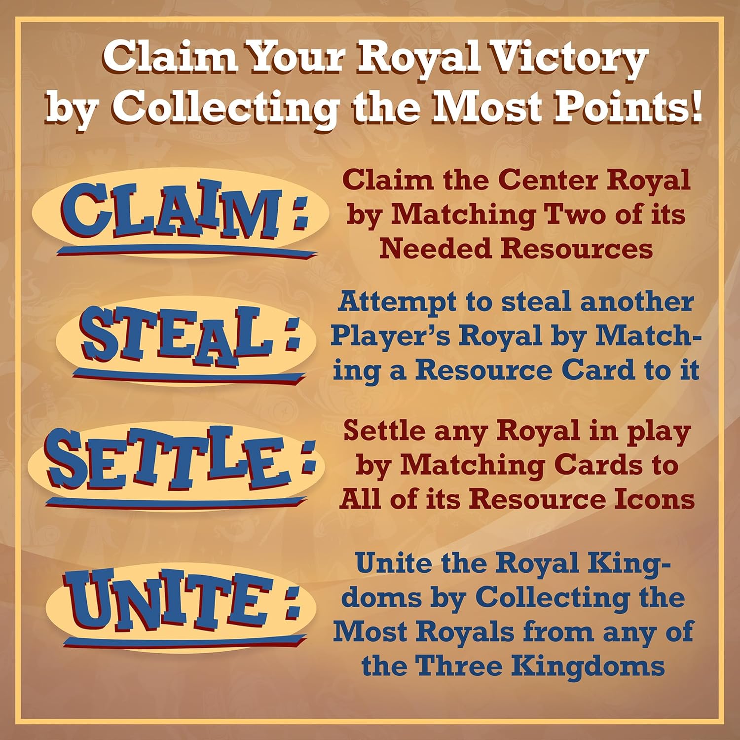 Royal Turmoil - 8-12 Çocuklar İçin Yeni Çılgınca Eğlenceli Kart Oyunu, Çocuklar ve Yetişkinler için Aile Oyunu ve Hızlı Kurulum ve Eğlenceli Oyun ile Aile Gecesi için Öğrenme Oyunu