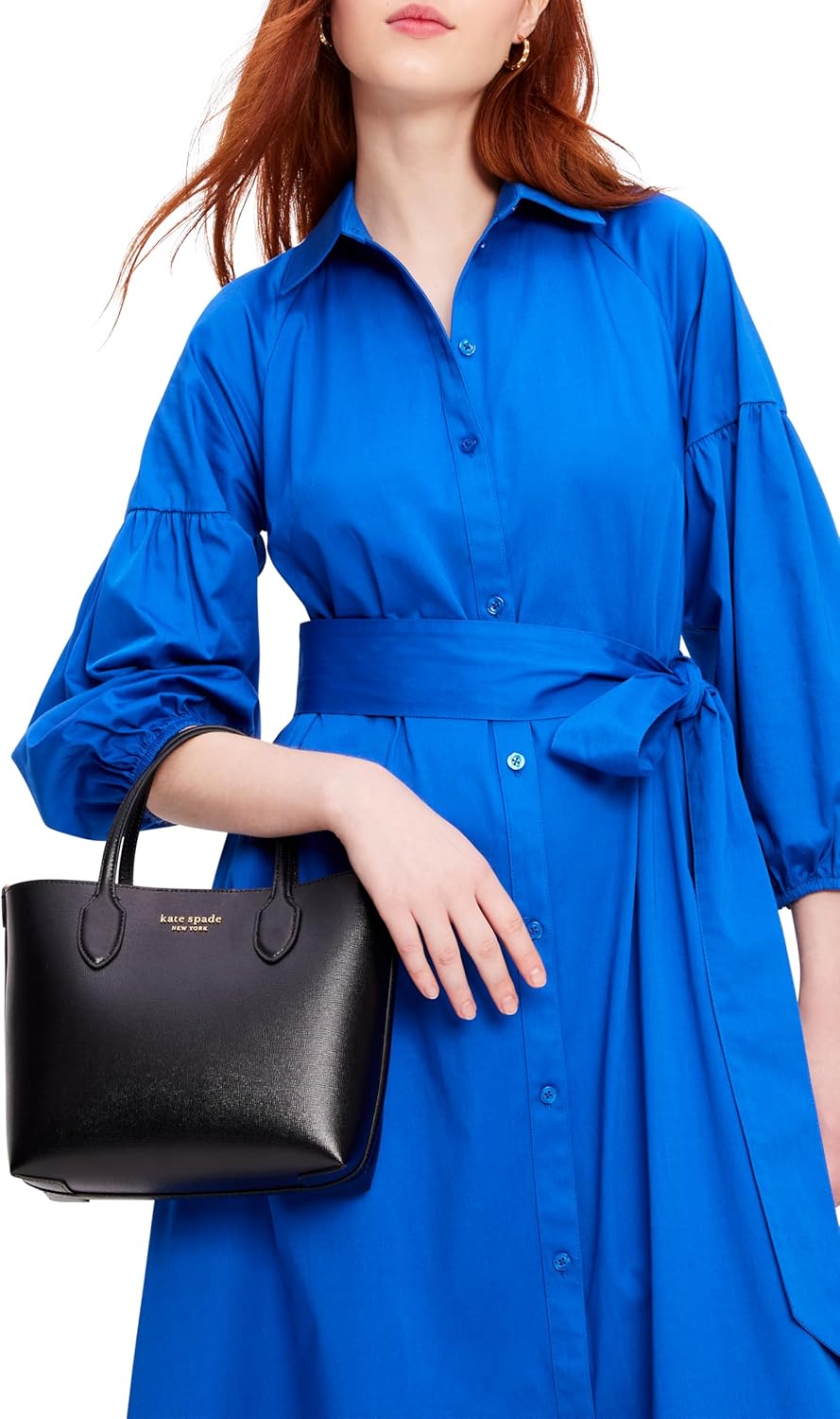 kate spade new york Damska koszulka Saffiano Skórzana średnia torba Crossbody