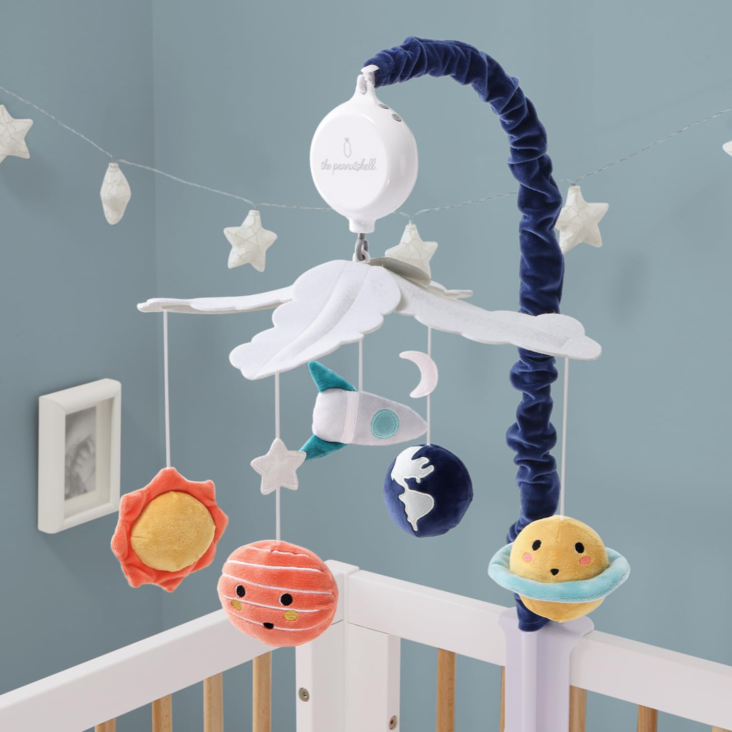 The Peanutshell Space Musical Crib Mobile · v3