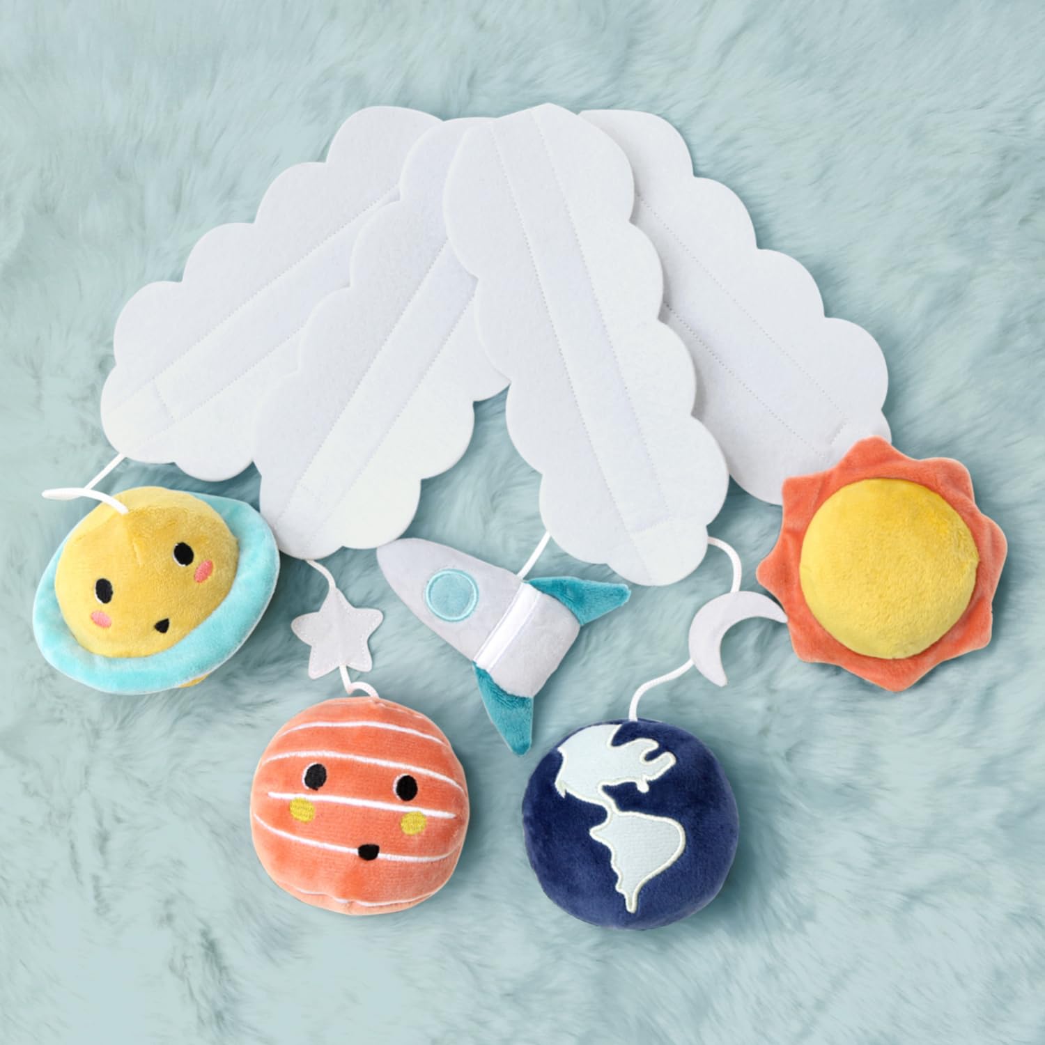 The Peanutshell Space Musical Crib Mobile · v3