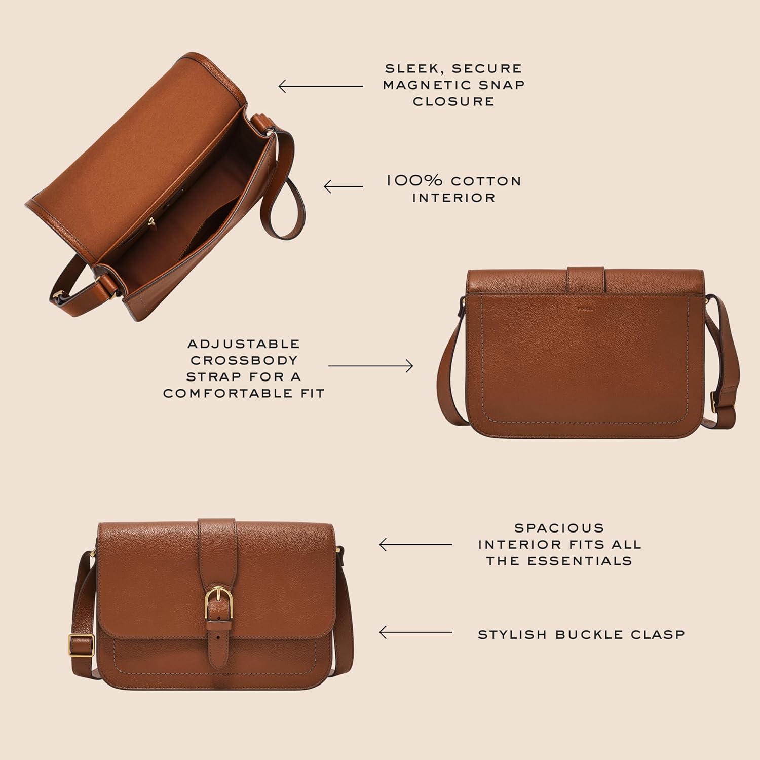Fossil Zoey Crossbody Bag · v2