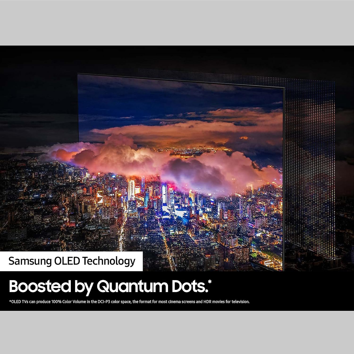 SAMSUNG OLED 4K serie S90C da 83 pollici, Quantum HDR, Dolby Atmos Object Tracking Sound Lite, ultra sottile, Q-Symphony 3.0, hub di gioco, Smart TV con Alexa integrato (QN83S90C, modello 2023)