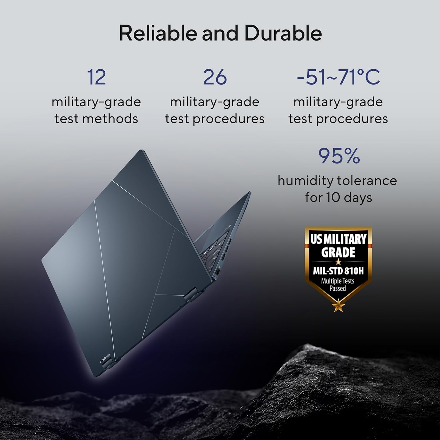 Laptop ASUS Zenbook 14 Flip OLED, Layar Sentuh OLED 14 inci, Platform Intel Evo, CPU Intel Core i7-1360P, Grafis Intel Iris Xe, RAM 16 GB, SSD 1 TB, Windows 11 Home, Ponder Blue, UP3404VA-DS74T