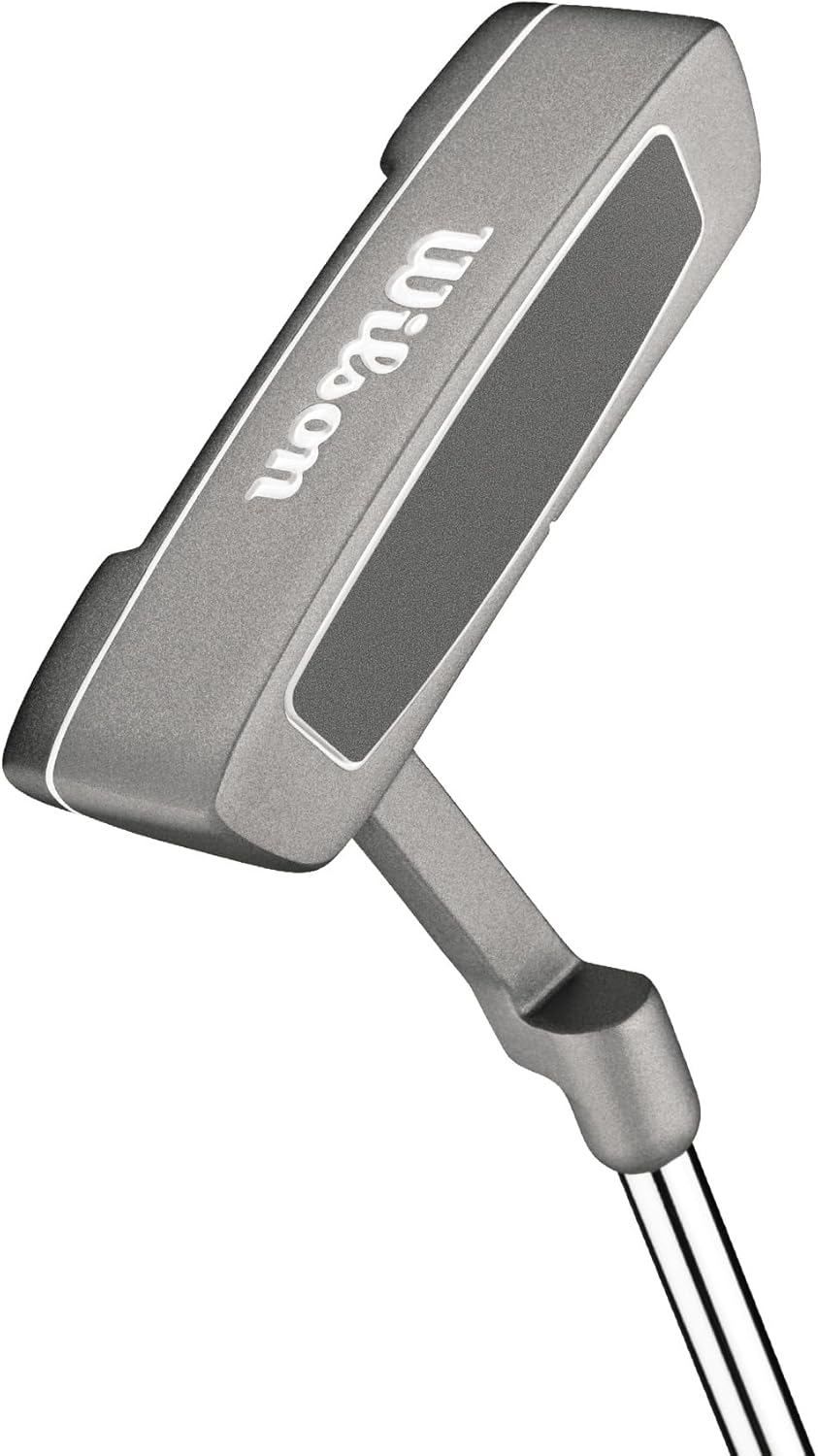 Set completo da golf Wilson Tour Velocity con sacca da cavalletto - mano destra da donna, flessibile da donna, grigio/blu